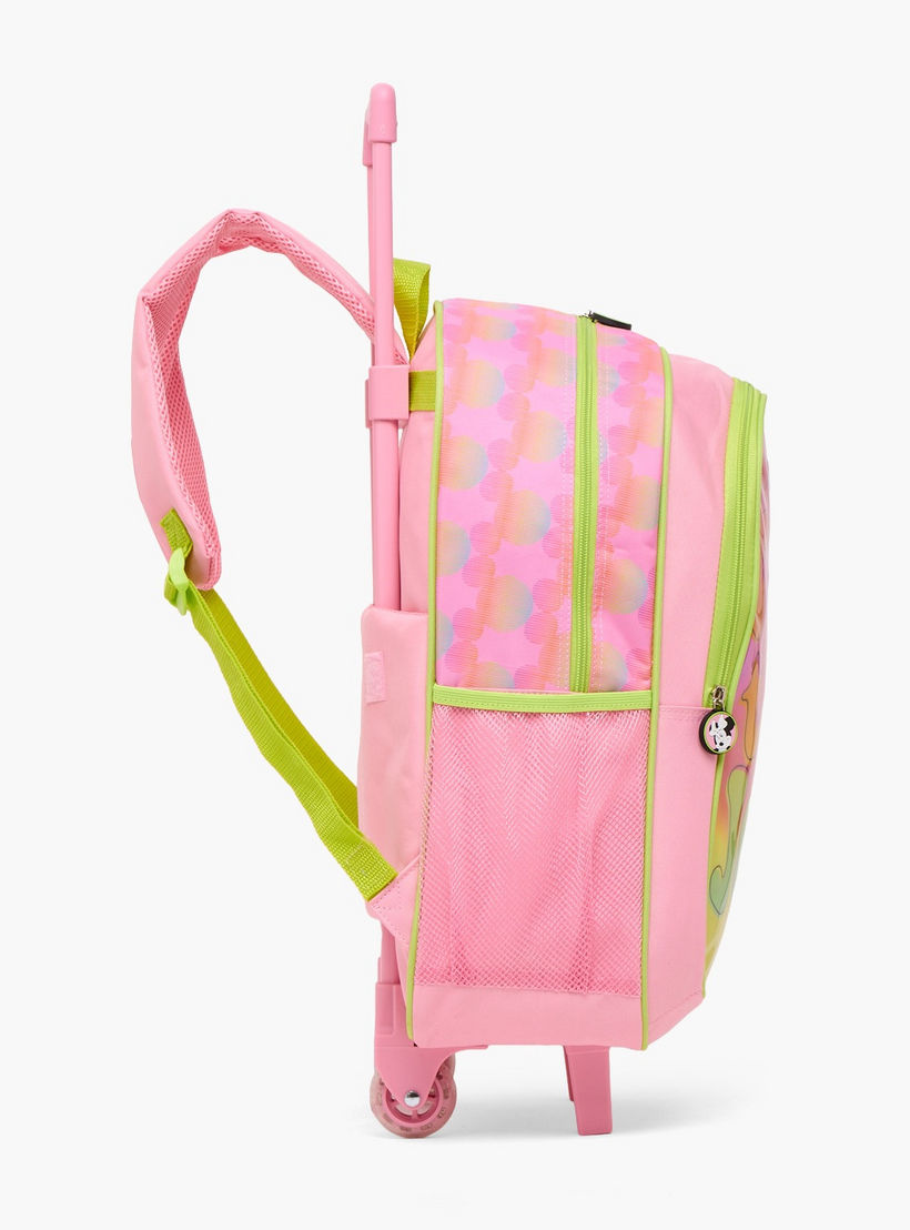 طقم شنطة ترولي مدرسية 3 قطع بطبعات للبنات بعمر 13 سنة فما فوق مع مقلمة-school-bagsandbackpacks-trolleybags-image-9