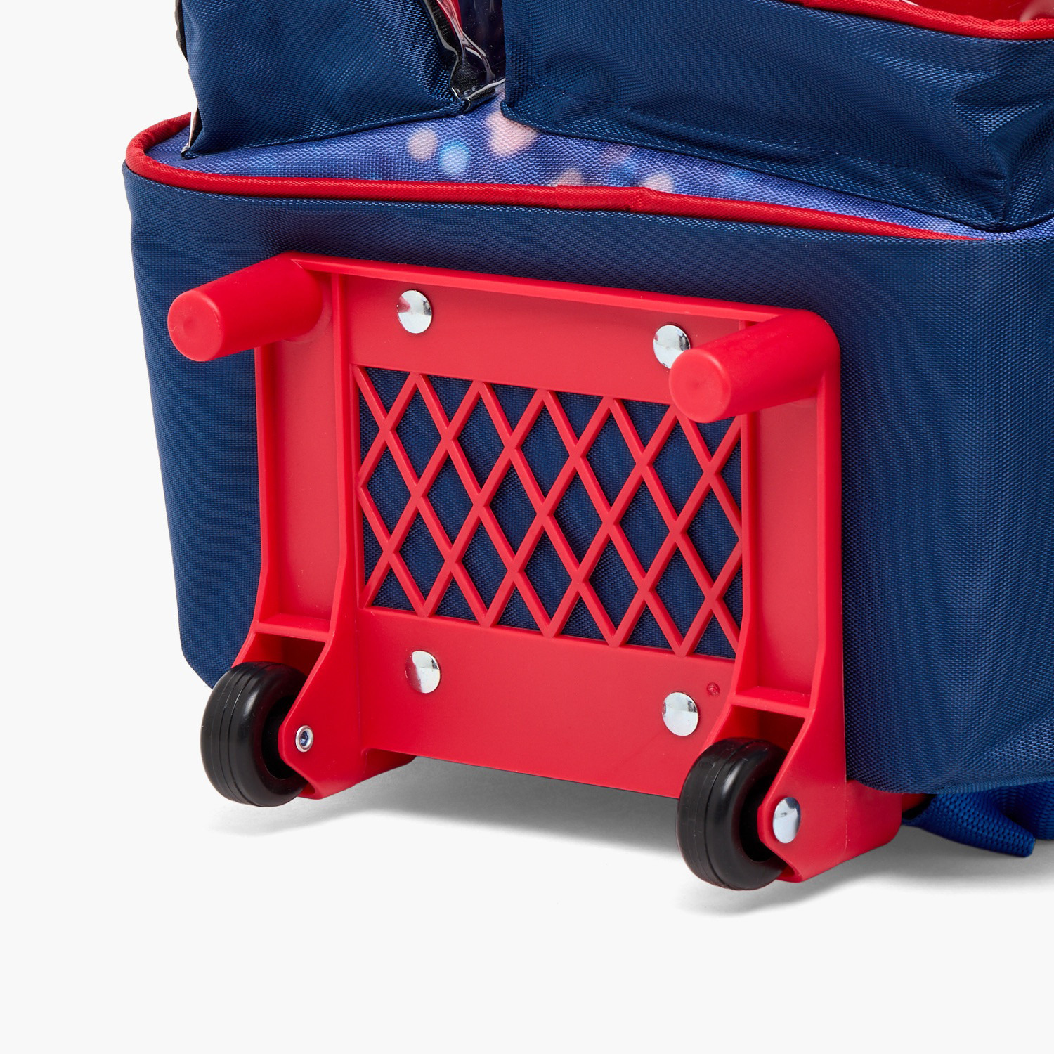 طقم شنطة مدرسية ترولي بطبعات سبايدرمان مع صندوق غداء 3 قطع للبنات من 8-13 سنة-school-bagsandbackpacks-trolleybags-image-11