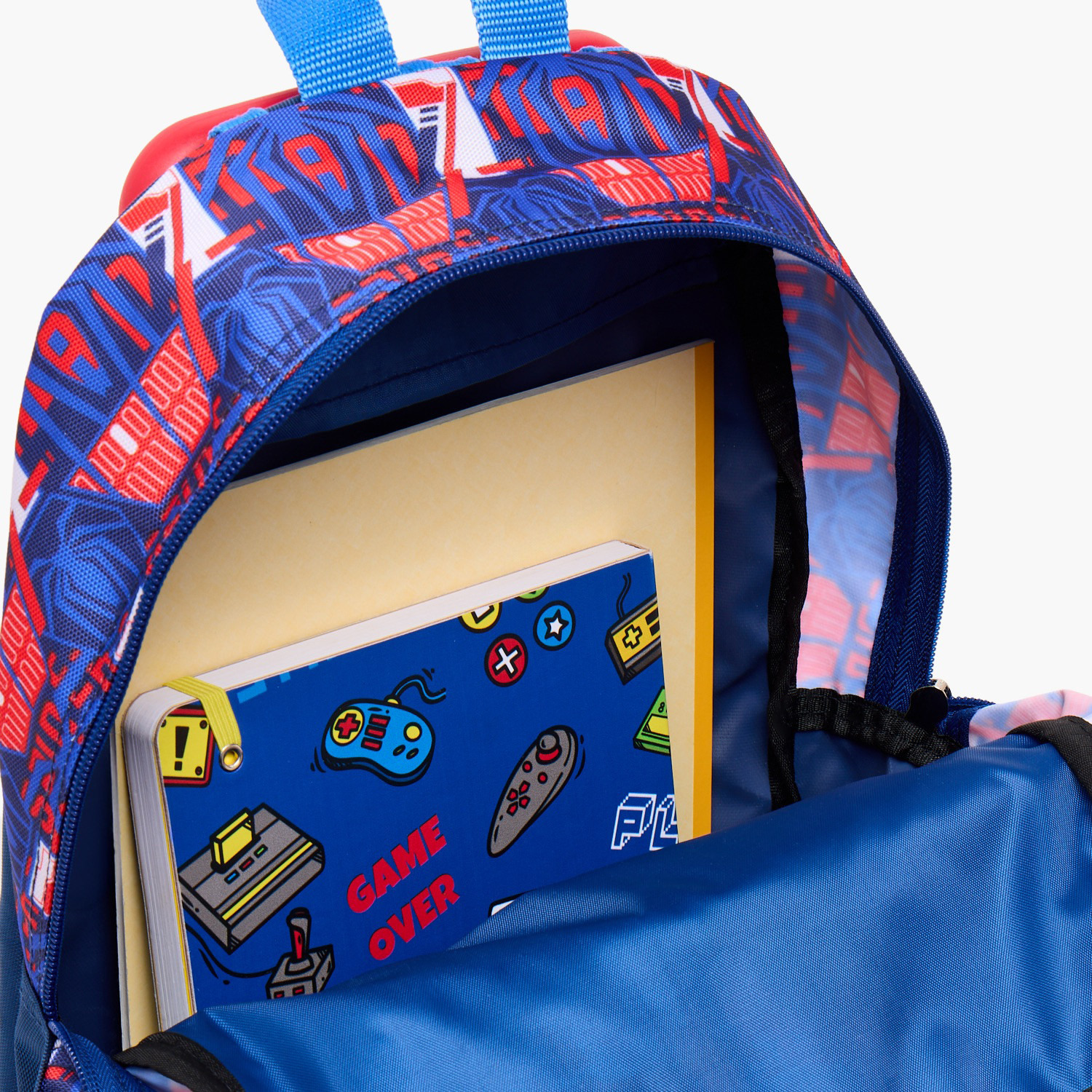 طقم شنطة مدرسية ترولي بطبعات سبايدرمان مع صندوق غداء 3 قطع للبنات من 8-13 سنة-school-bagsandbackpacks-trolleybags-image-6
