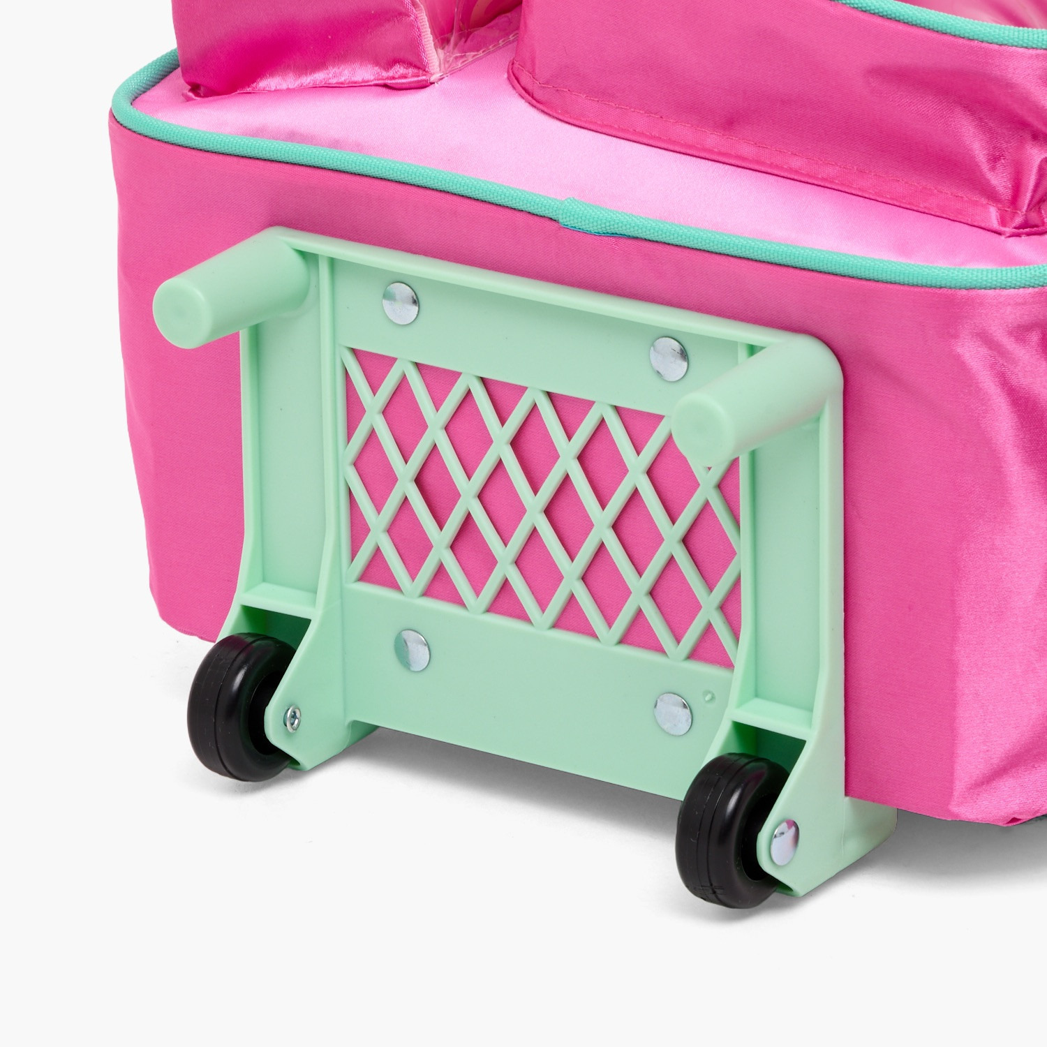 طقم شنطة مدرسية ترولي بطبعات ميني ماوس مع صندوق غداء 3 قطع للبنات من 8-13 سنة-school-bagsandbackpacks-trolleybags-image-12
