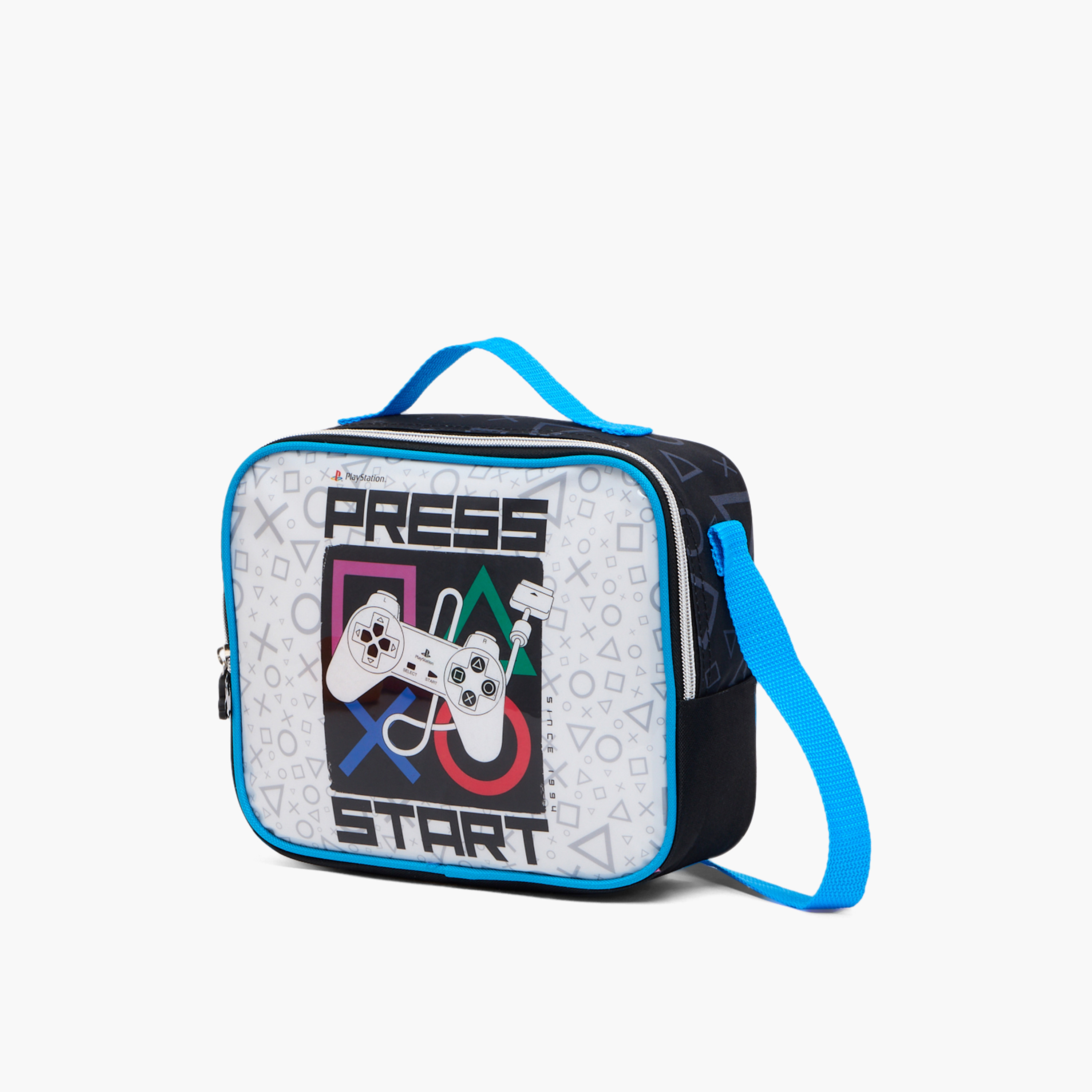 PlayStation 5-Piece School Trolley Bag Set for Kids 13+ Years with Lunch Box and Bottle - 18 inches-school-bagsandbackpacks-trolleybags-image-19