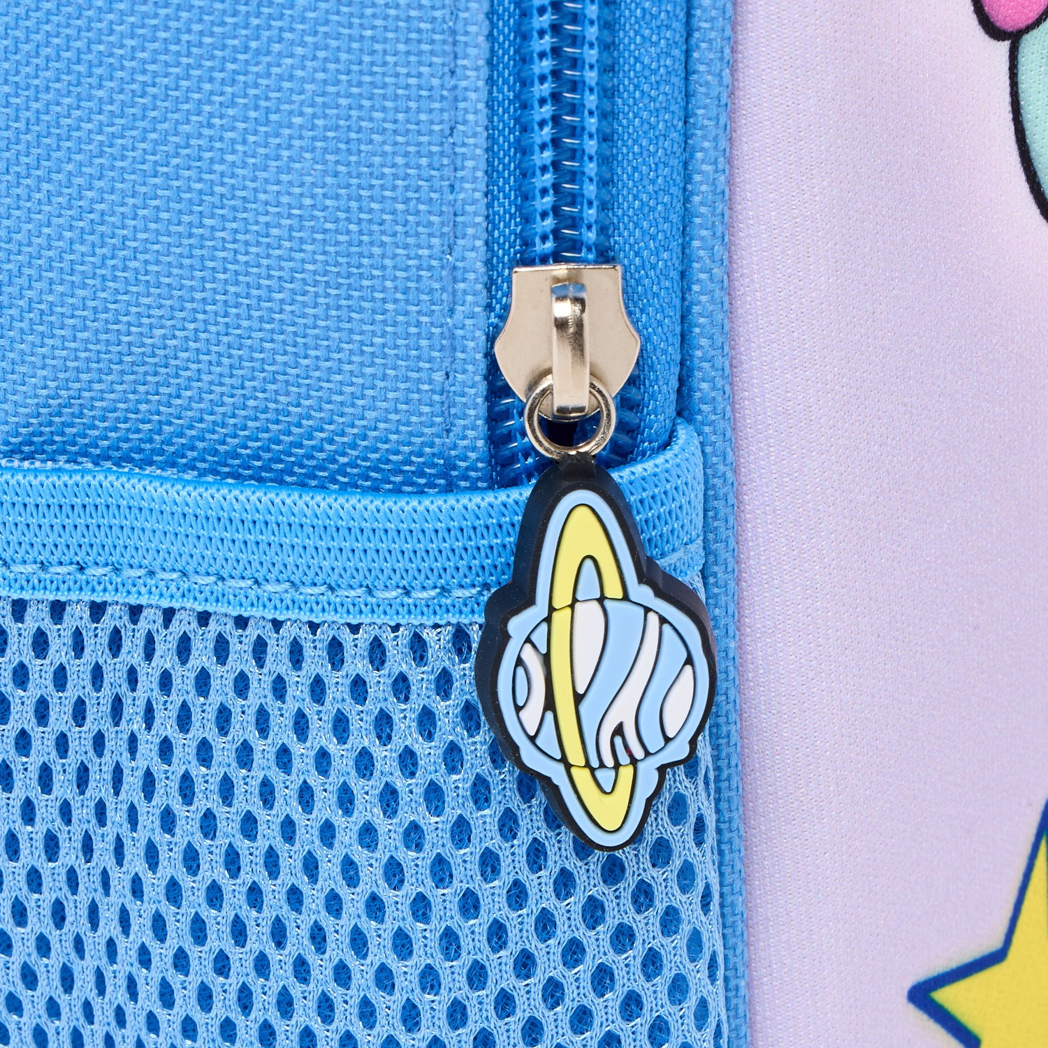 Stitch Print Backpack with Zip Closure-school-bagsandbackpacks-backpacks-image-3