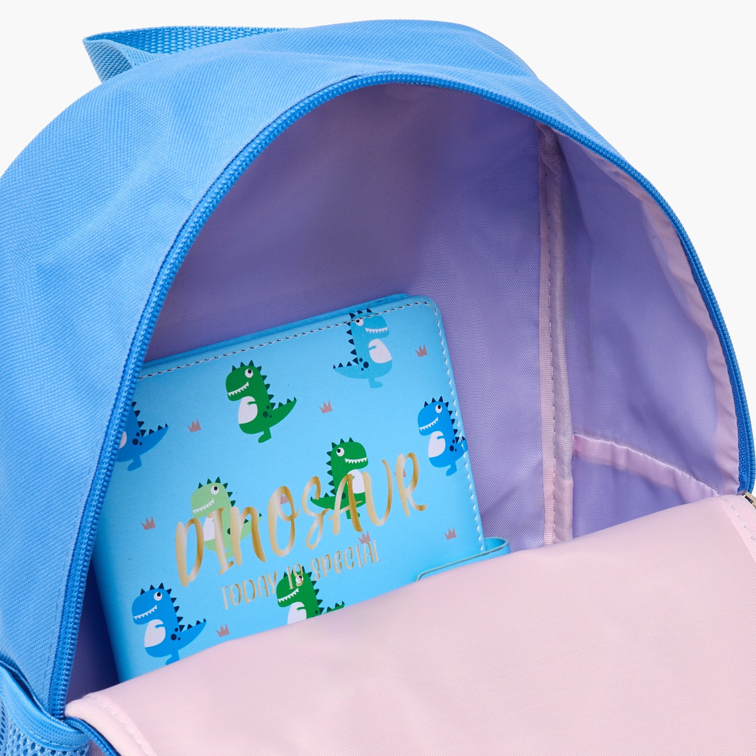 Stitch Print Backpack with Zip Closure-school-bagsandbackpacks-backpacks-image-4