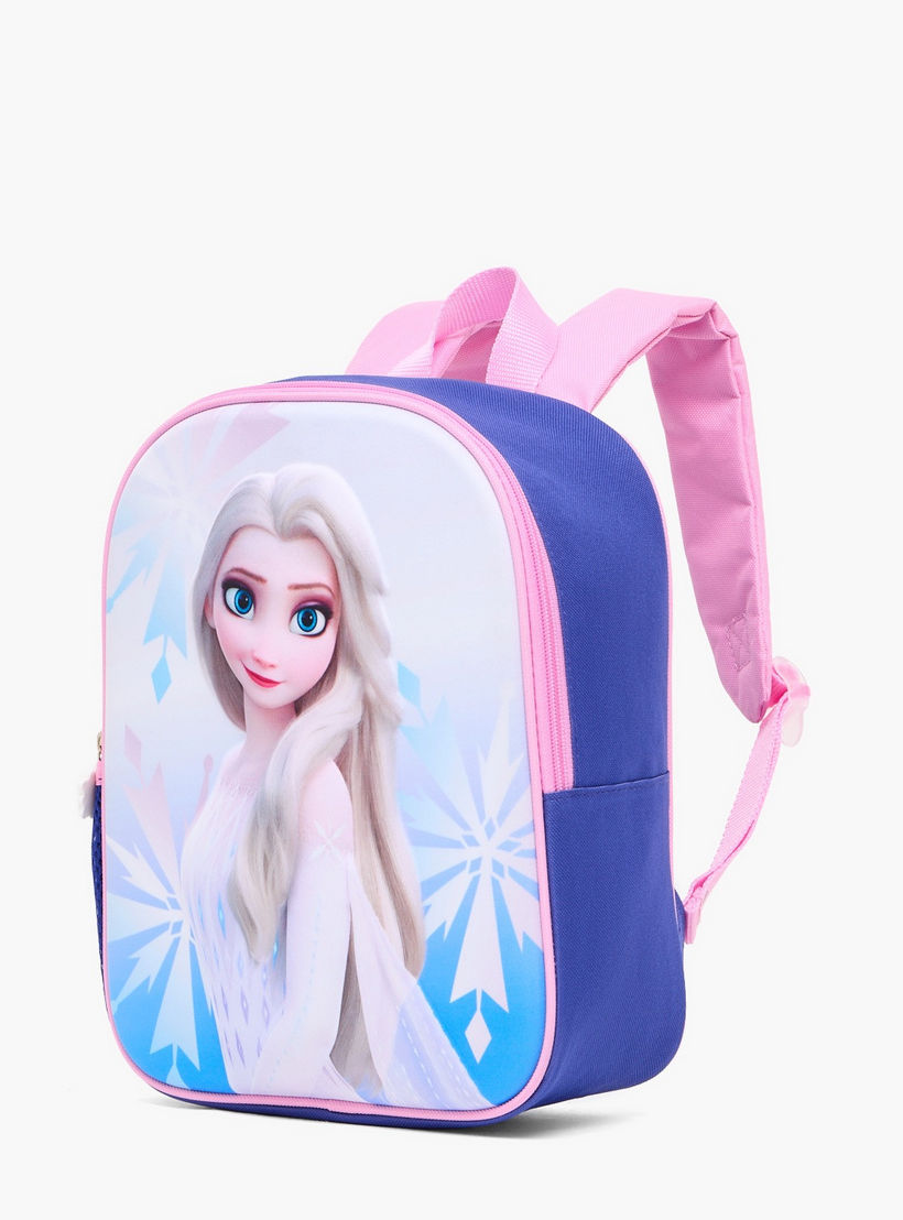 شنطة ظهر بسحاب إغلاق وطبعات فروزن للبنات بعمر 13 سنة فما فوق-school-bagsandbackpacks-backpacks-image-5