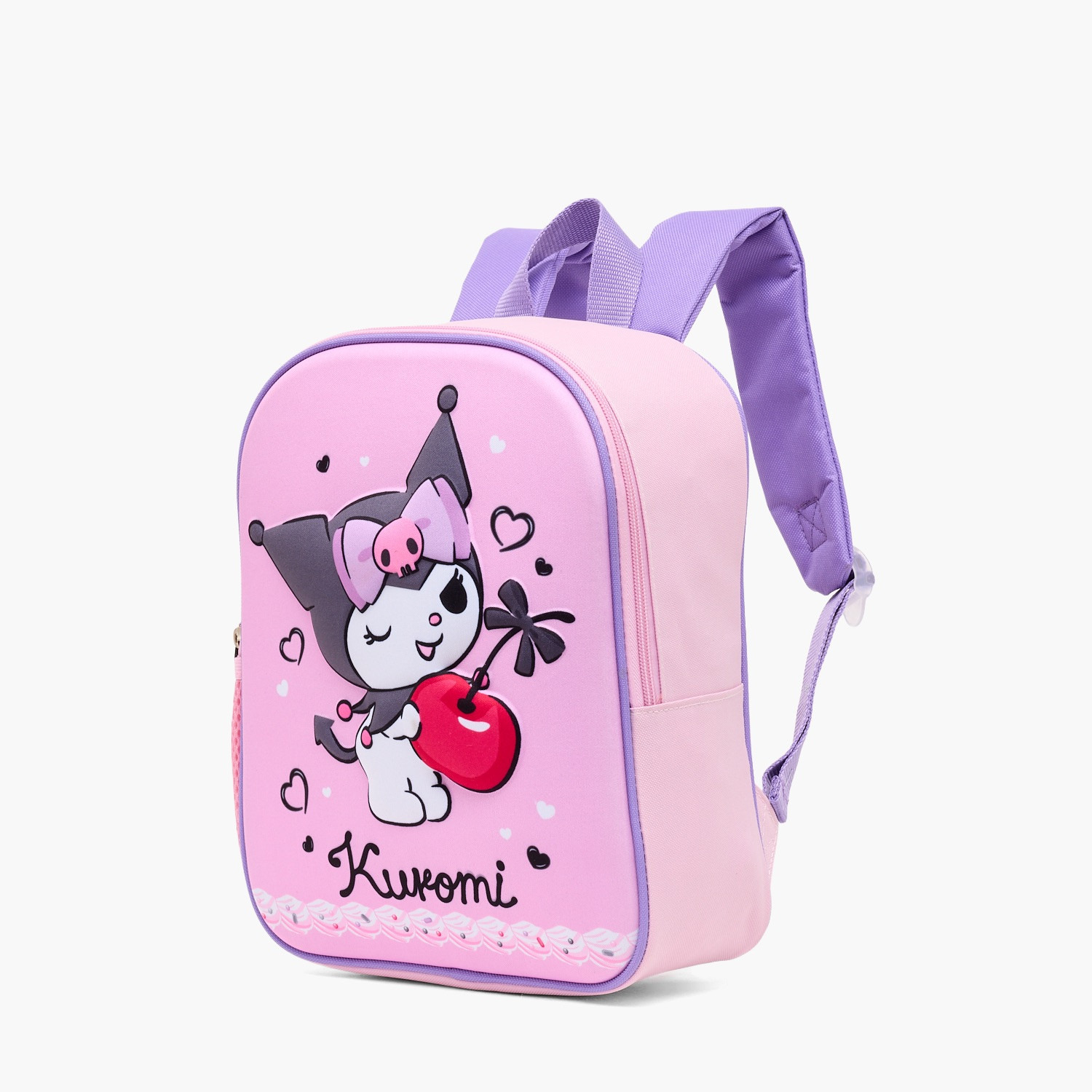 شنطة ظهر بتصميم كورومي وجيب جانبي للبنات بعمر 13 سنة فما فوق-school-bagsandbackpacks-backpacks-image-5