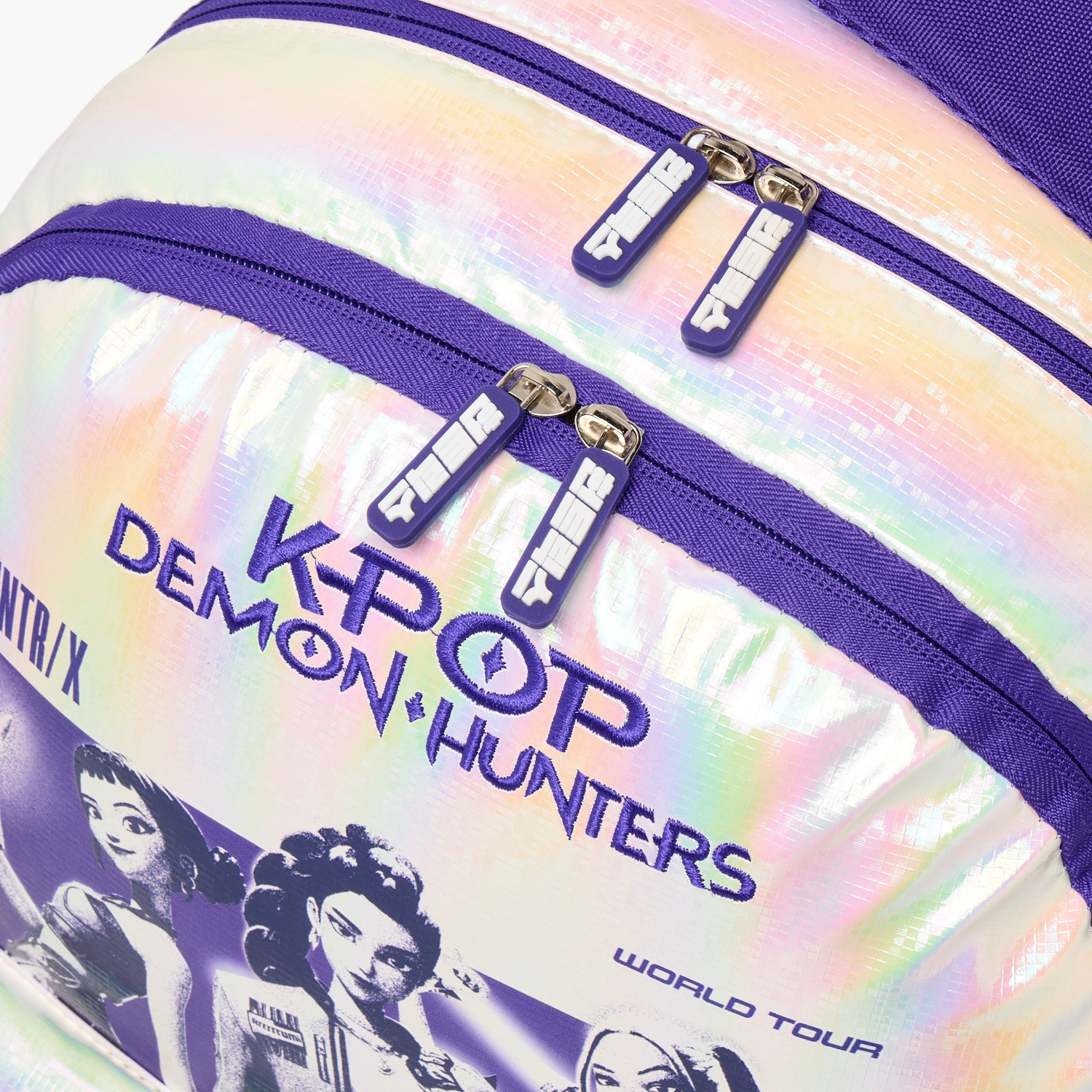 NETFLIX KPop Print Backpack for Girls 13+ Years with Plush Keyring-boys-accessories-bagsandbackpacks-image-2