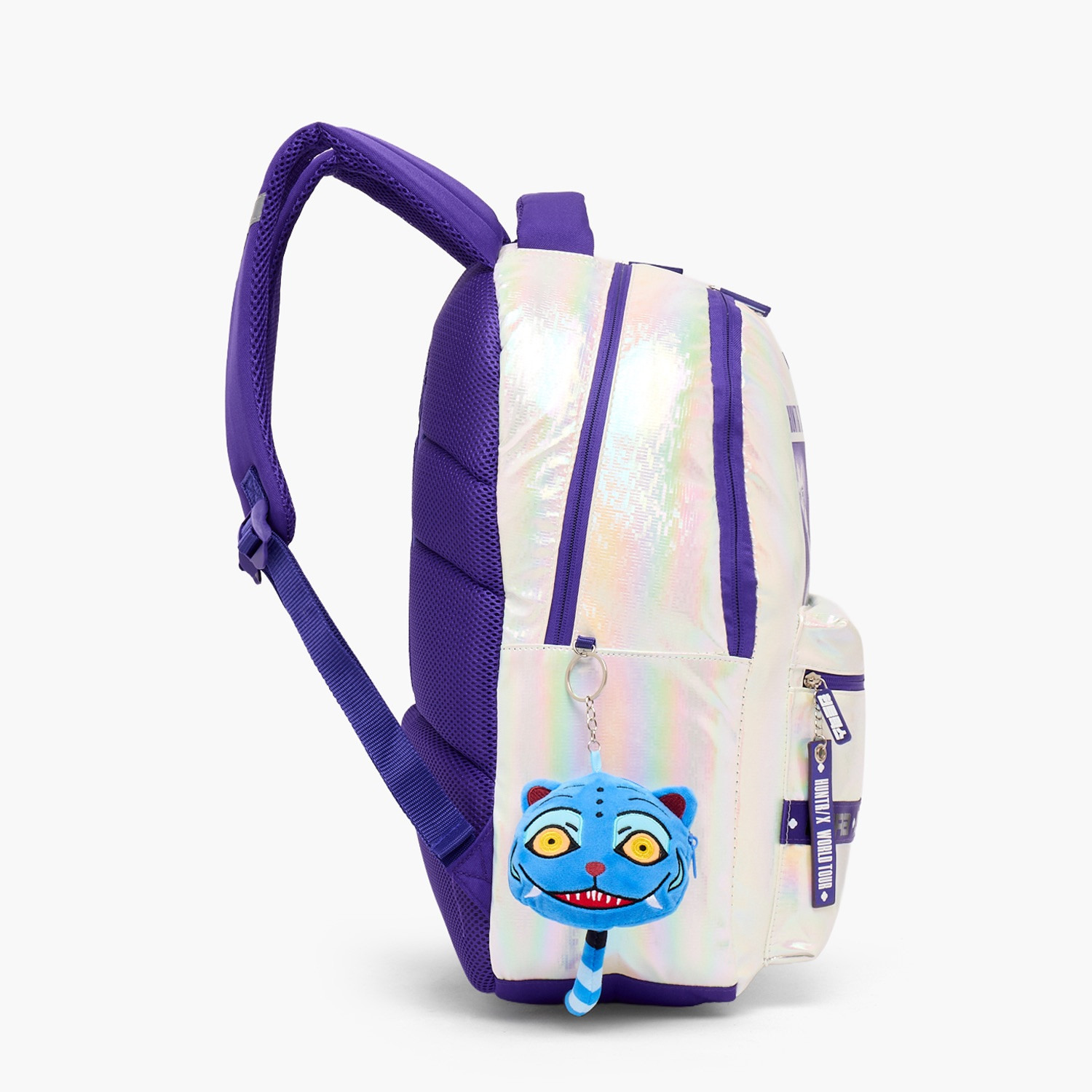 NETFLIX KPop Print Backpack for Girls 13+ Years with Plush Keyring-boys-accessories-bagsandbackpacks-image-7