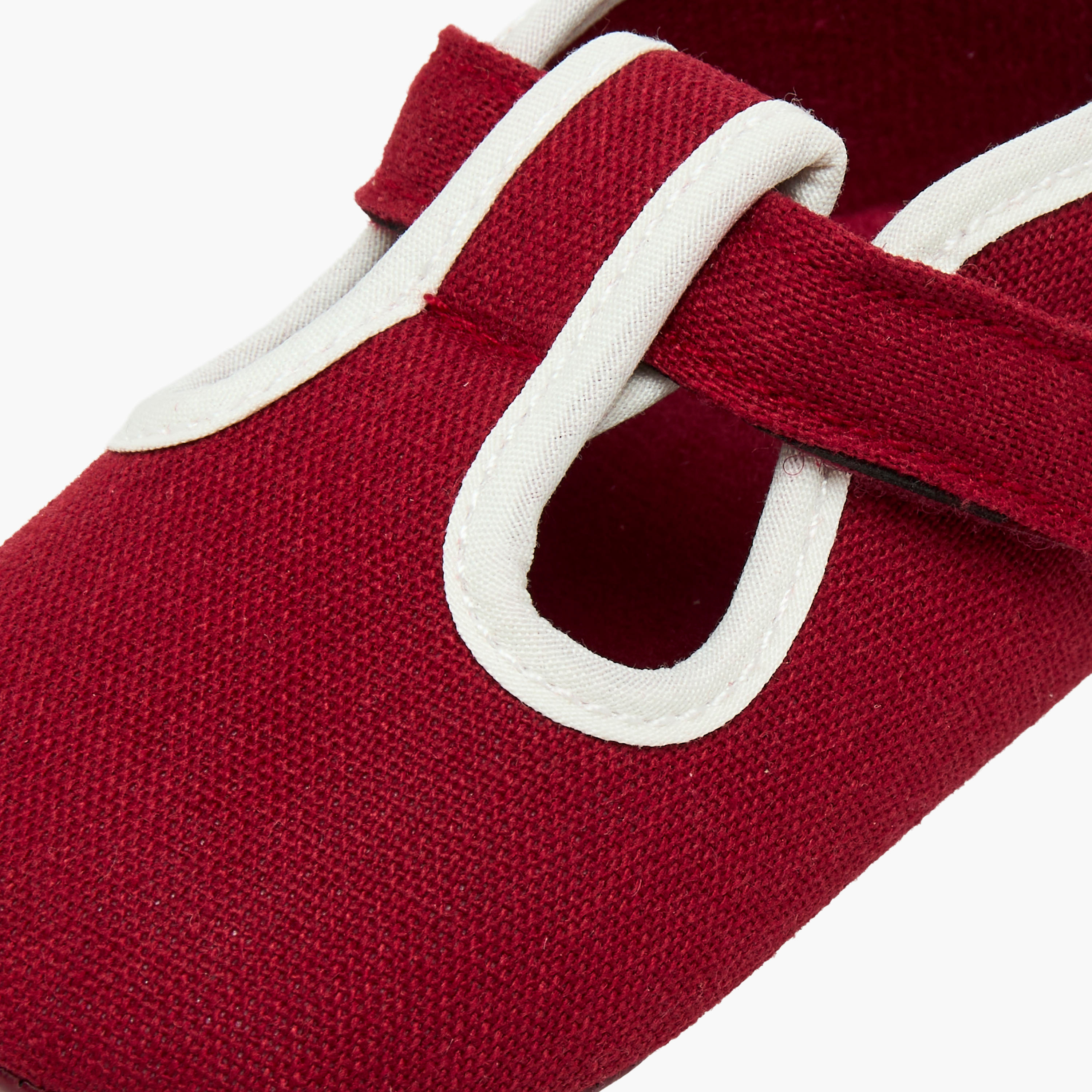 Juniors Booties with Hook and Loop Closure-baby-girls-shoes-booties-image-7