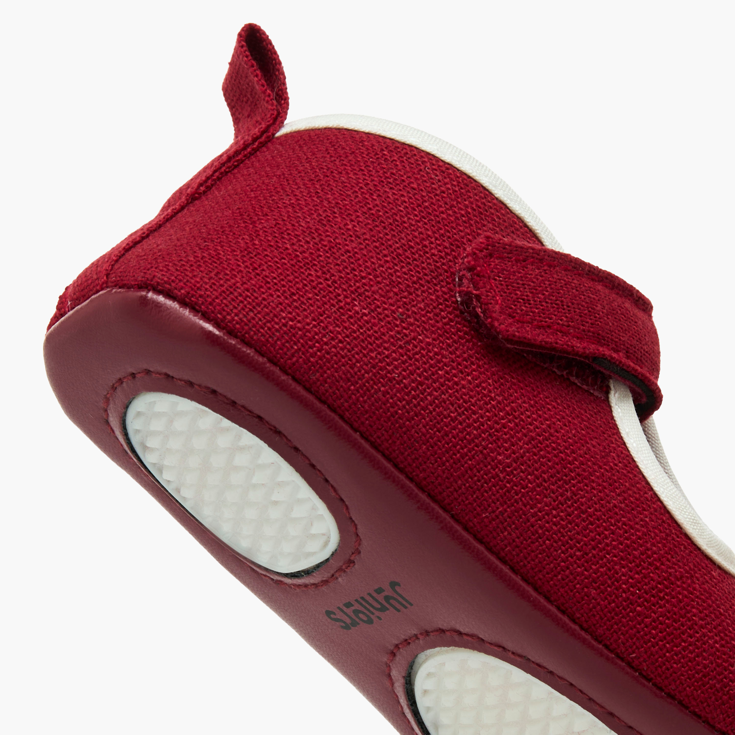 Juniors Booties with Hook and Loop Closure-baby-girls-shoes-booties-image-8