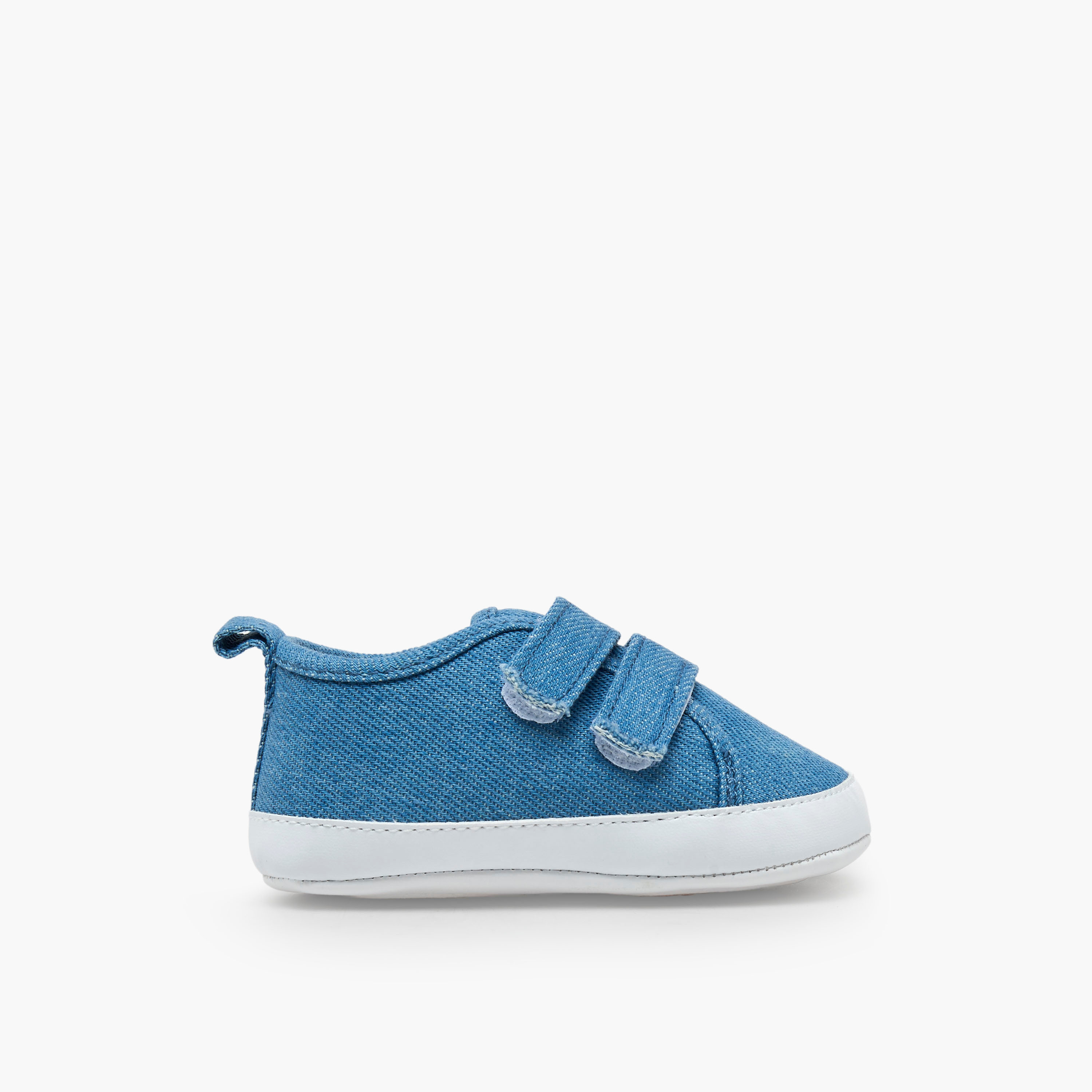 Juniors Booties with Hoop and Loop Closure-baby-boys-shoes-booties-image-3