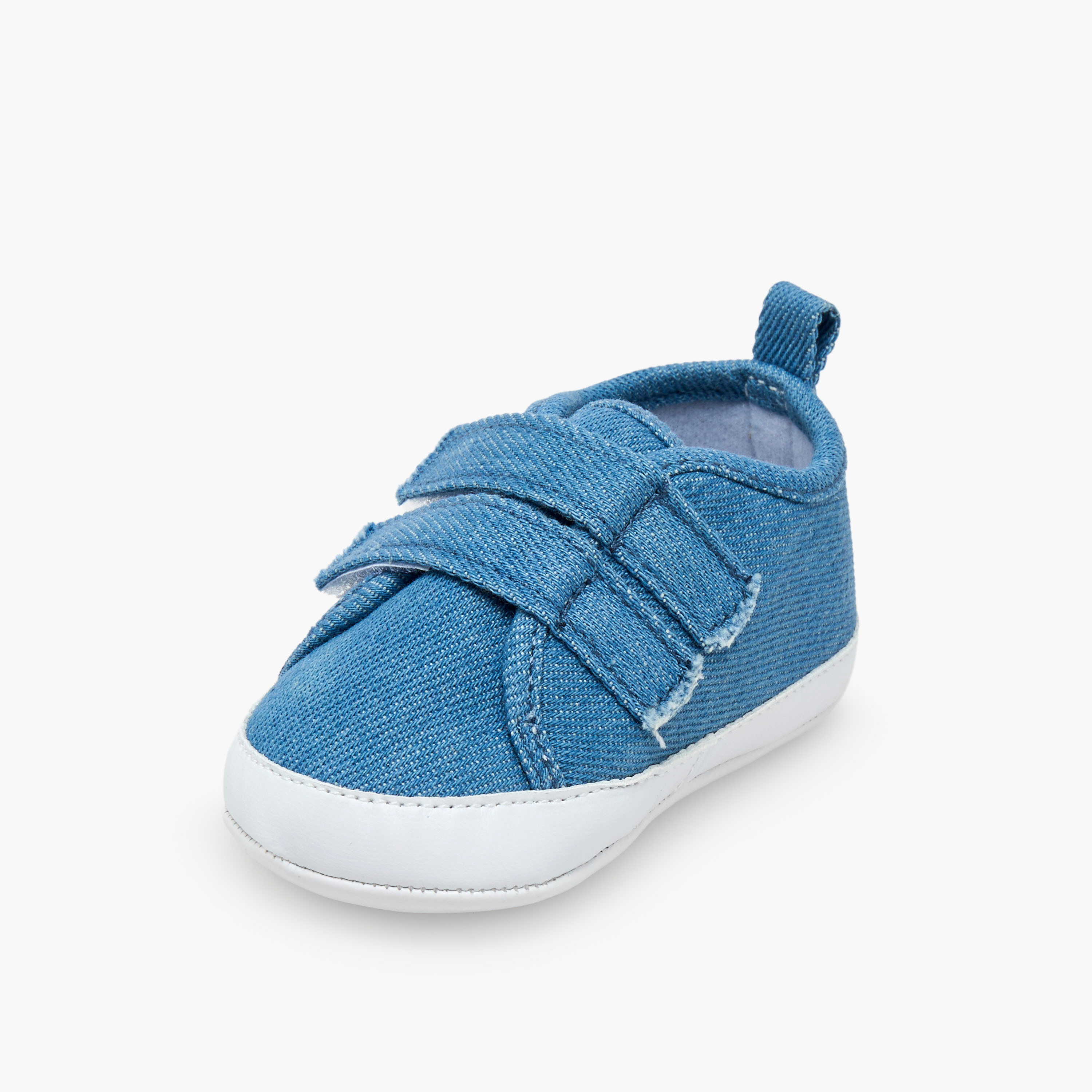 Juniors Booties with Hoop and Loop Closure-baby-boys-shoes-booties-image-6
