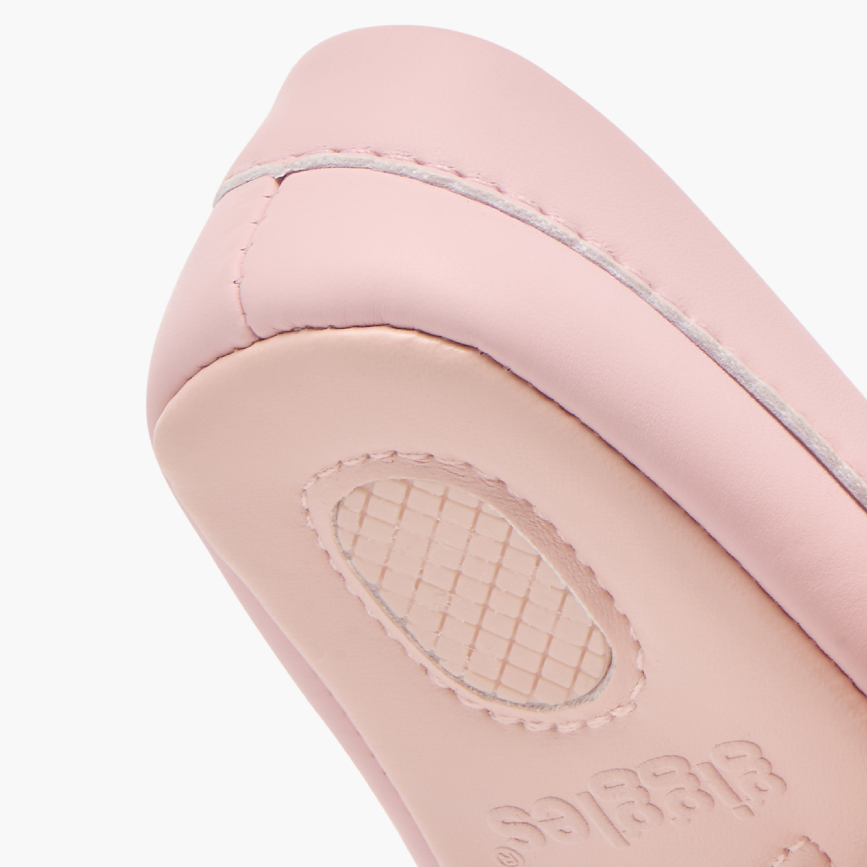 Giggles Bow Accent Slip-On Booties-baby-girls-shoes-closedshoes-image-5