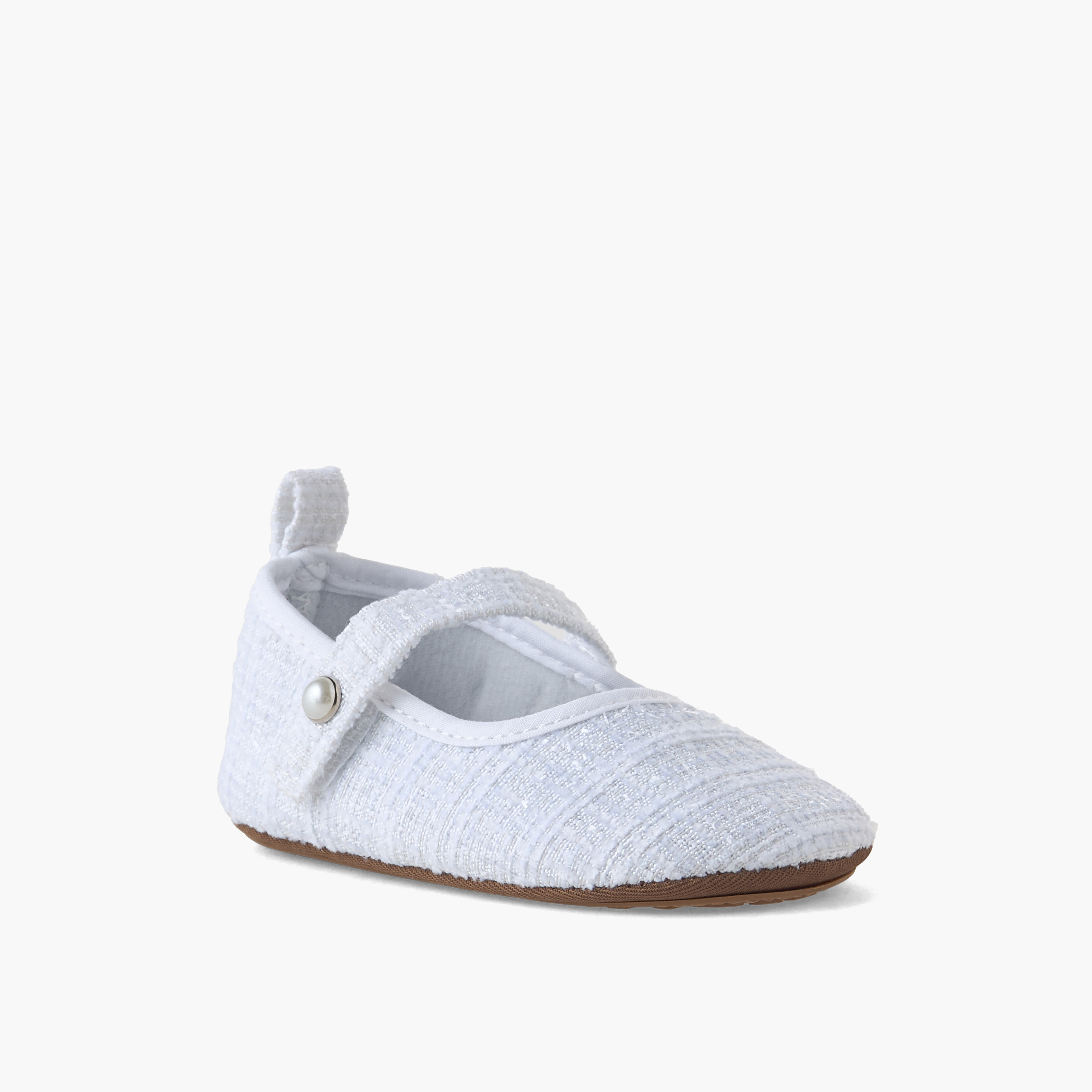 حذاء أطفال مع شريط إغلاق لاصق من جيجلز-baby-girls-shoes-booties-image-2