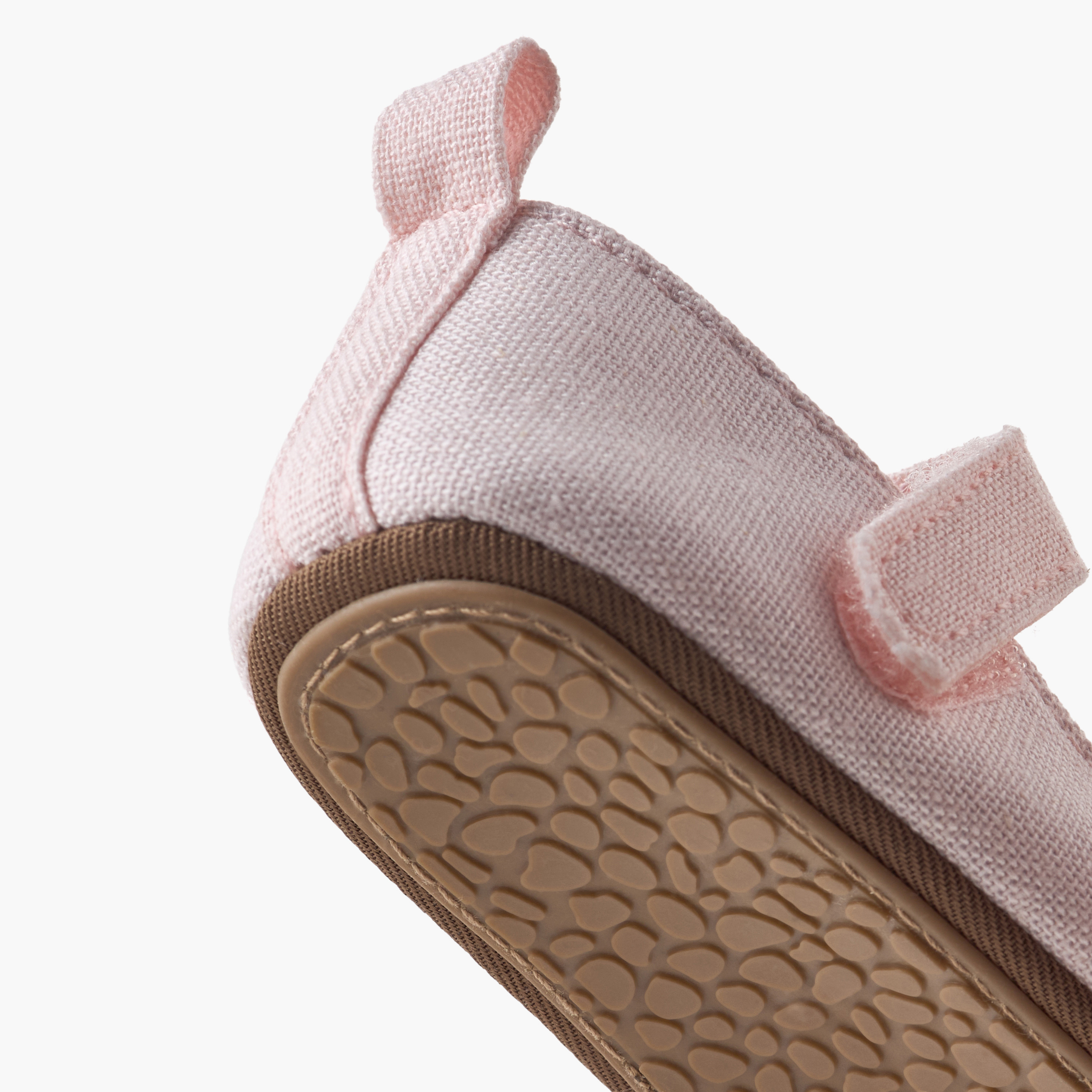 Giggles Booties with Crochet Floral Accent-baby-girls-shoes-booties-image-8