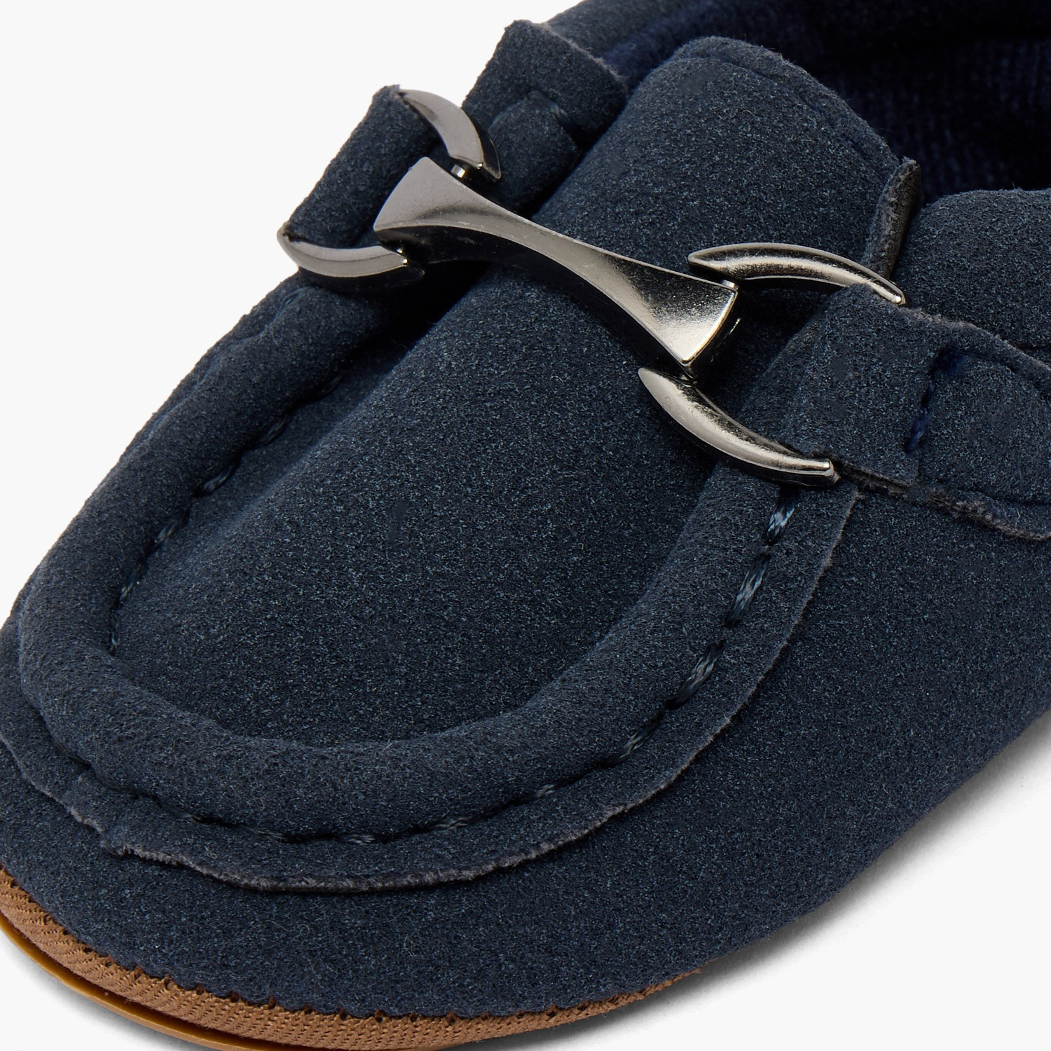 Giggles Booties with Metallic Accent-baby-boys-shoes-booties-image-4