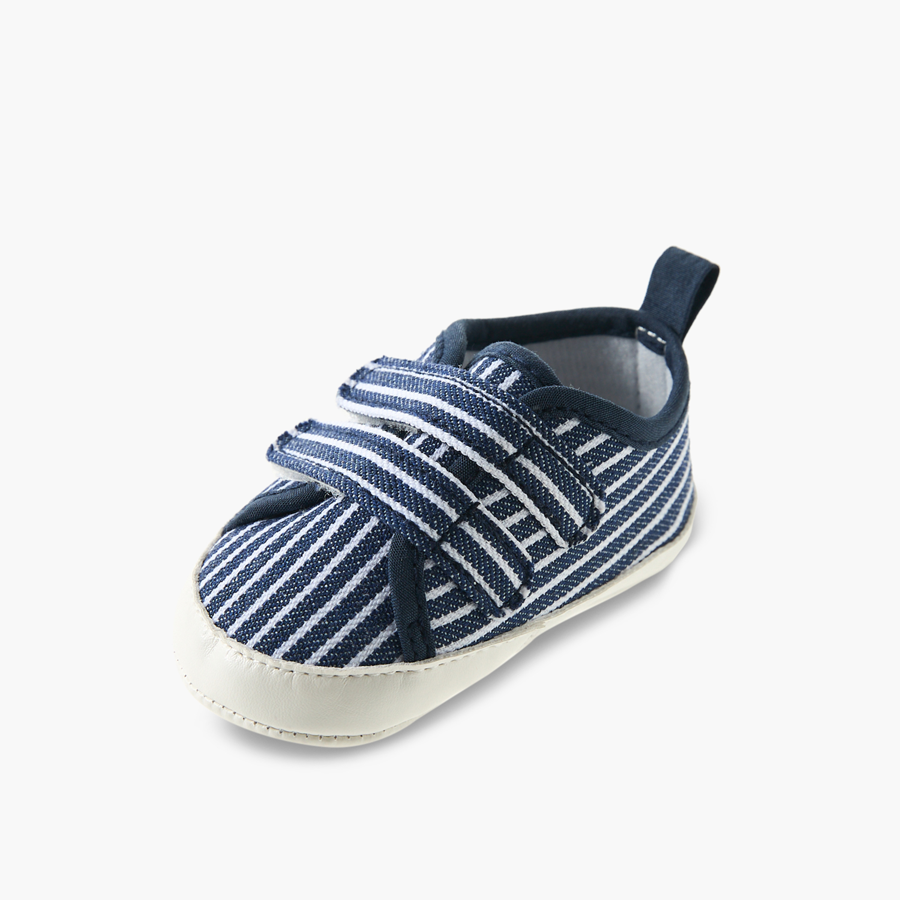 Juniors Booties with Hook and Loop Closure-baby-boys-shoes-booties-image-3