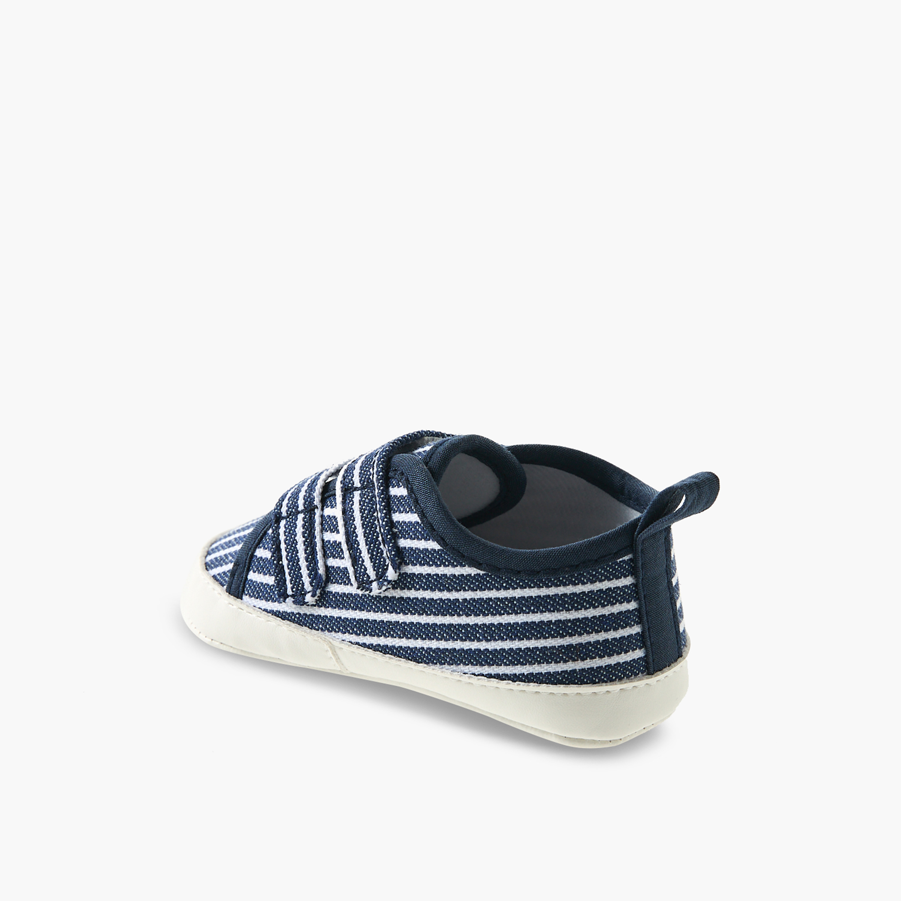 Juniors Booties with Hook and Loop Closure-baby-boys-shoes-booties-image-4
