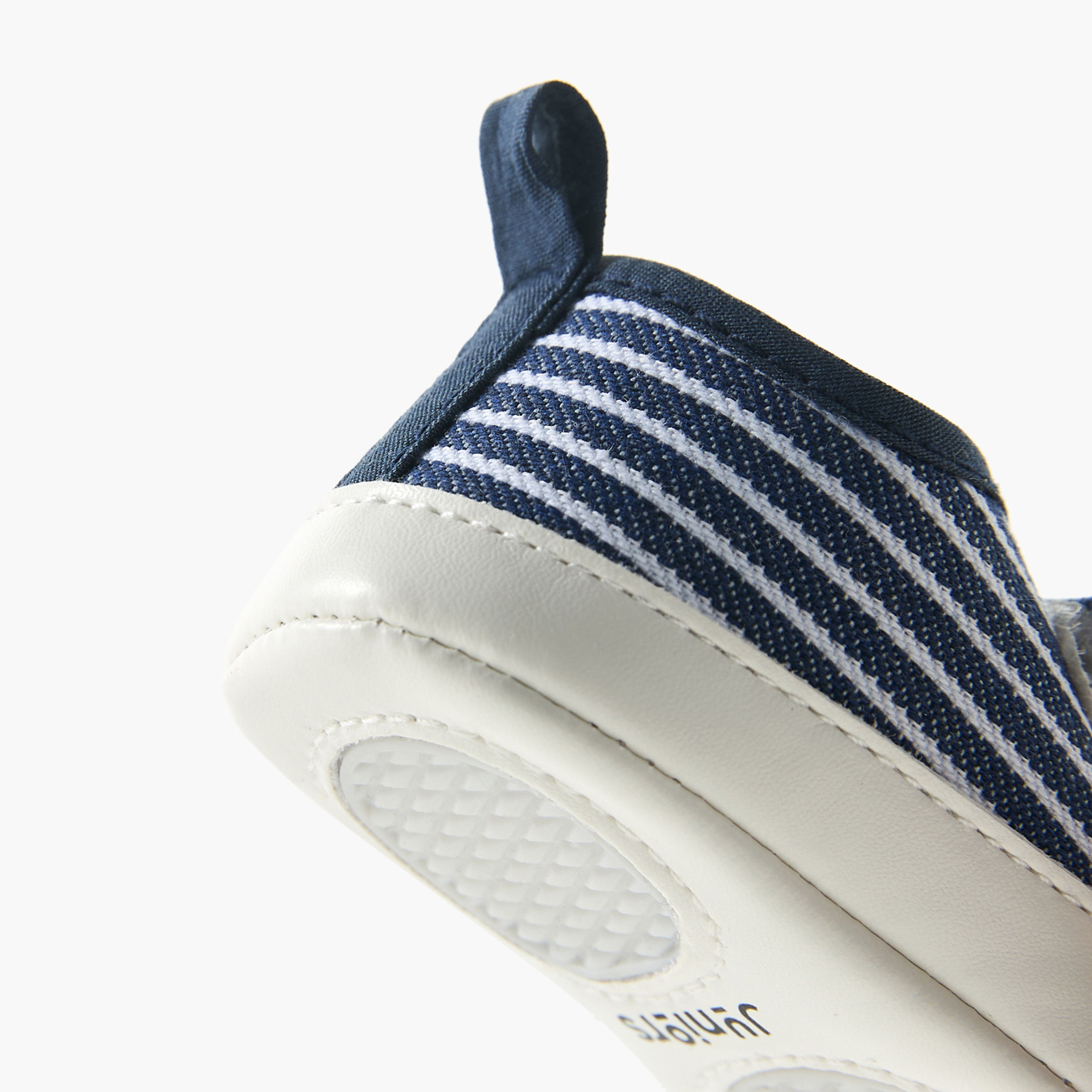 Juniors Booties with Hook and Loop Closure-baby-boys-shoes-booties-image-7