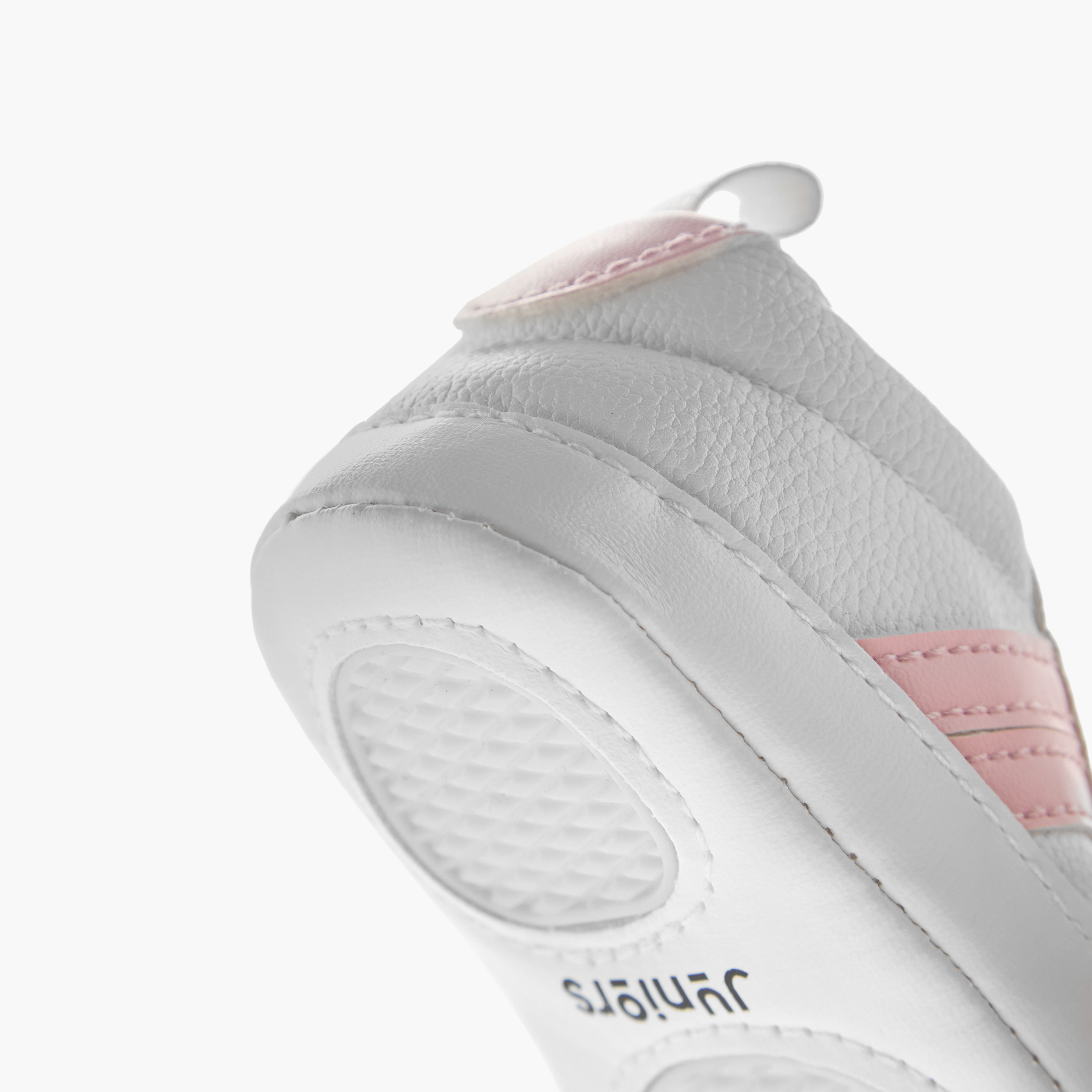 Juniors Shoes with Lace-Up Closure, Panelled Design-baby-girls-shoes-closedshoes-image-5