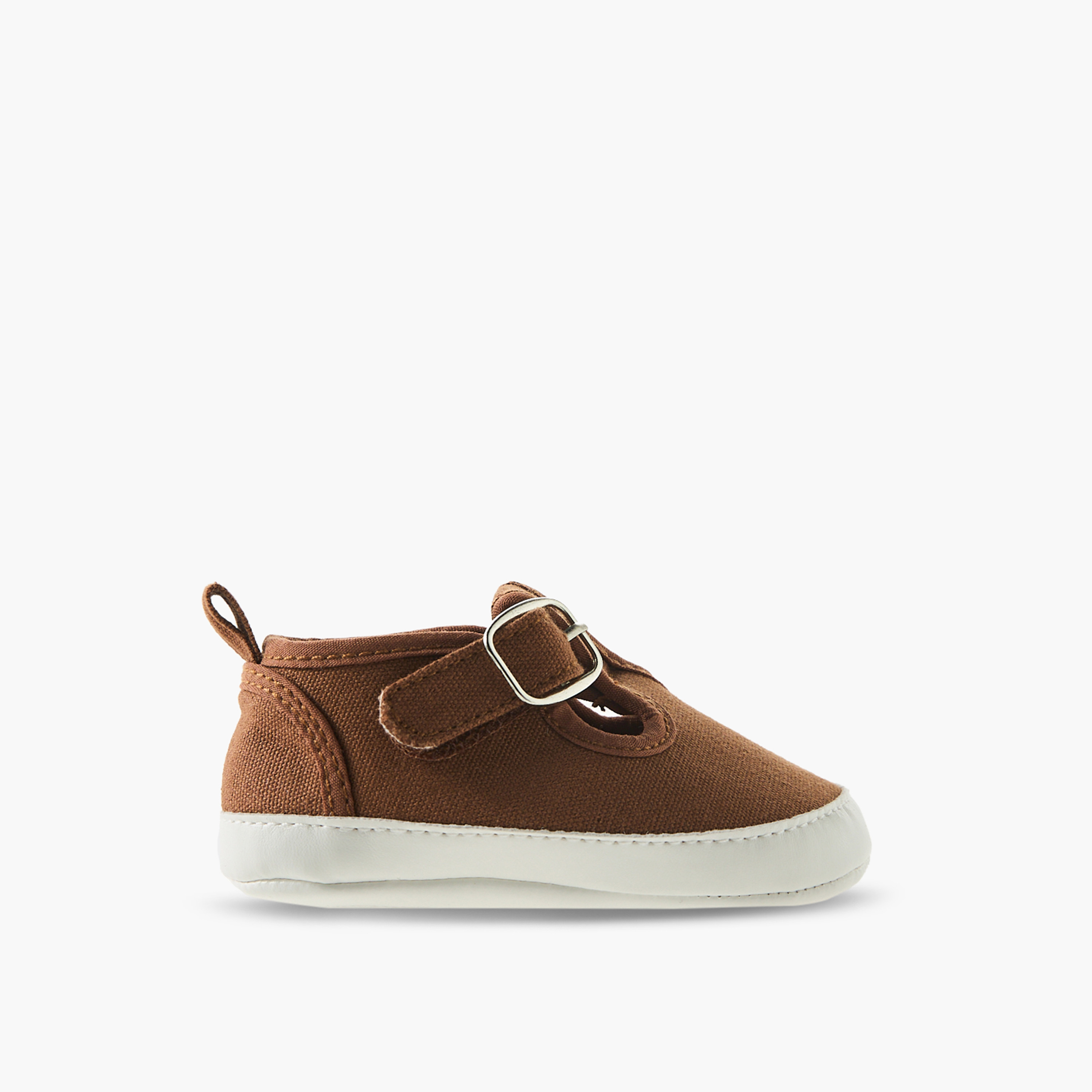 Juniors Booties with Hook and Loop Closure-baby-boys-shoes-booties-image-3