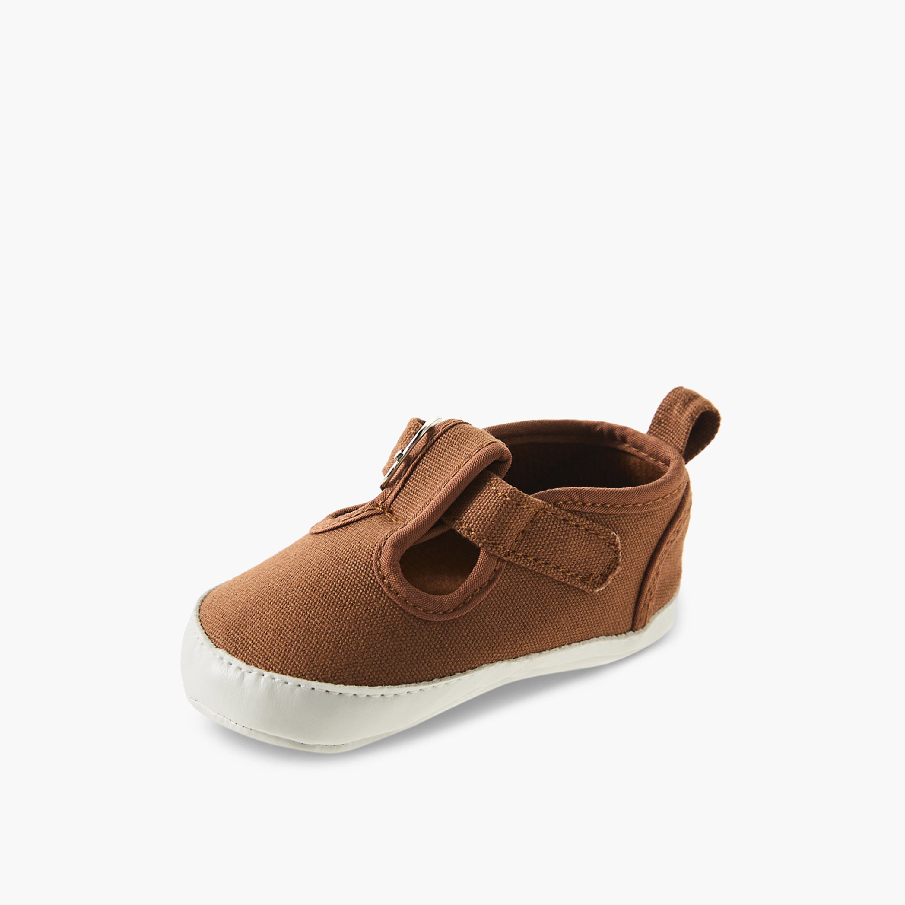 Juniors Booties with Hook and Loop Closure-baby-boys-shoes-booties-image-4
