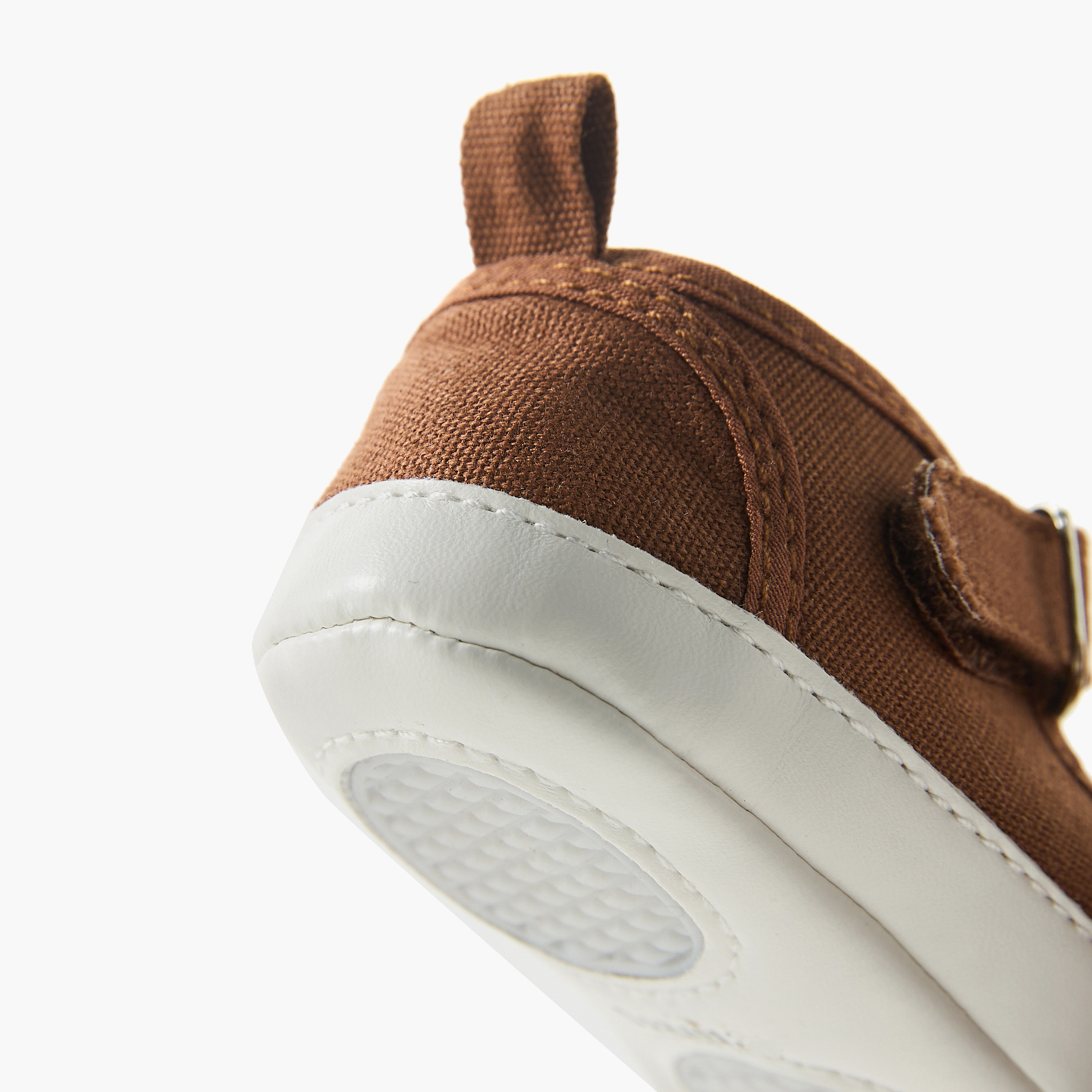 Juniors Booties with Hook and Loop Closure-baby-boys-shoes-booties-image-7