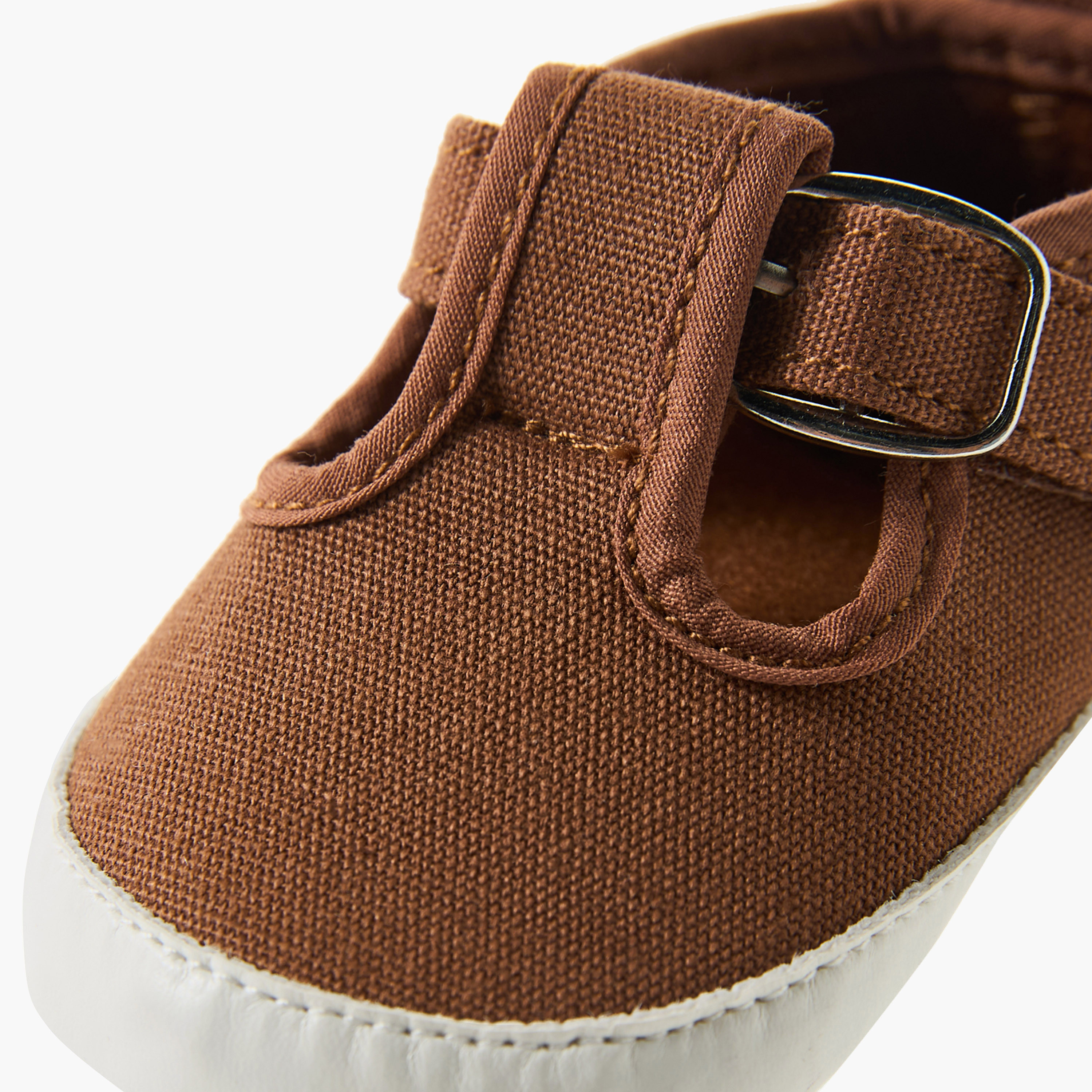Juniors Booties with Hook and Loop Closure-baby-boys-shoes-booties-image-8