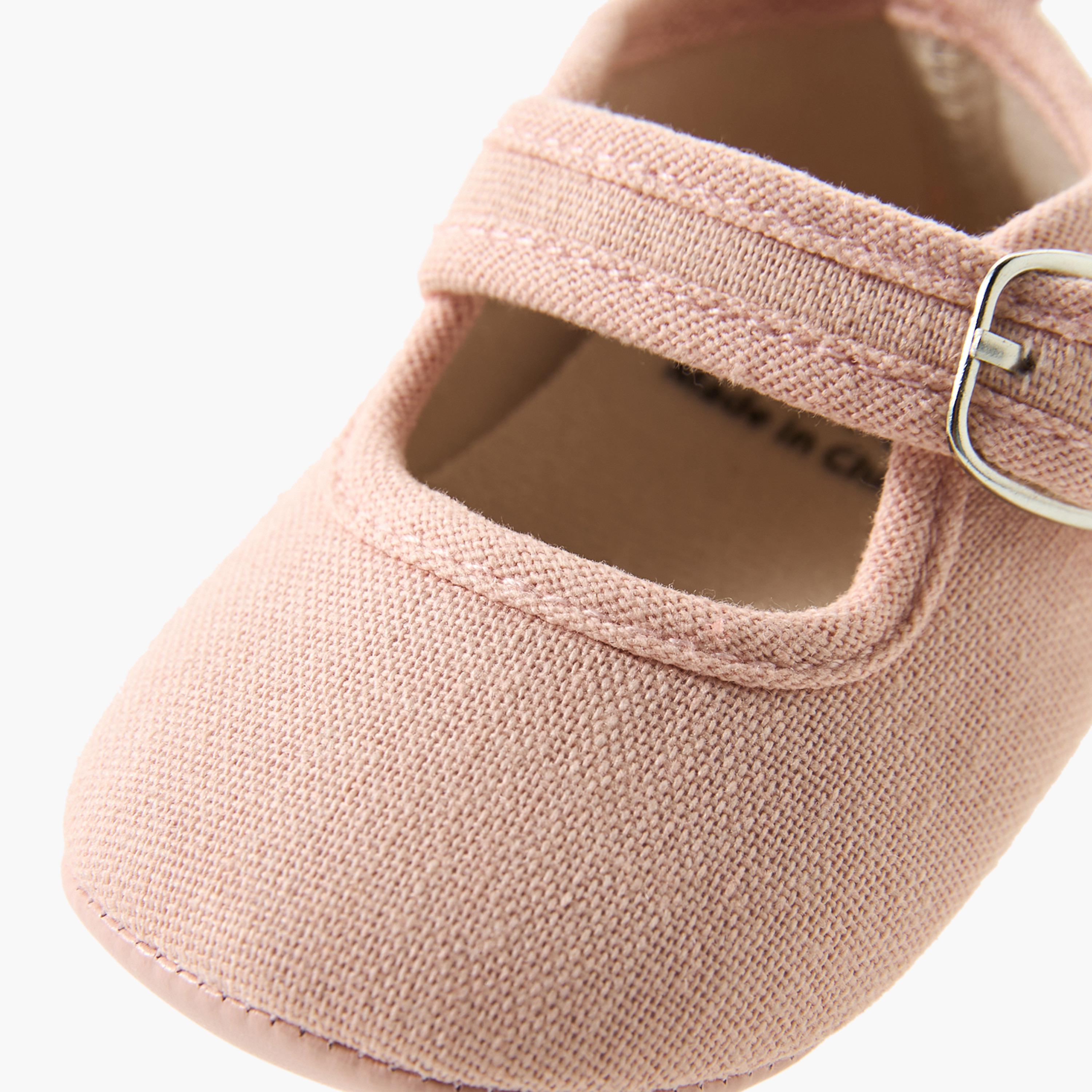 Juniors Booties with Hook and Loop Closure-baby-girls-shoes-booties-image-6