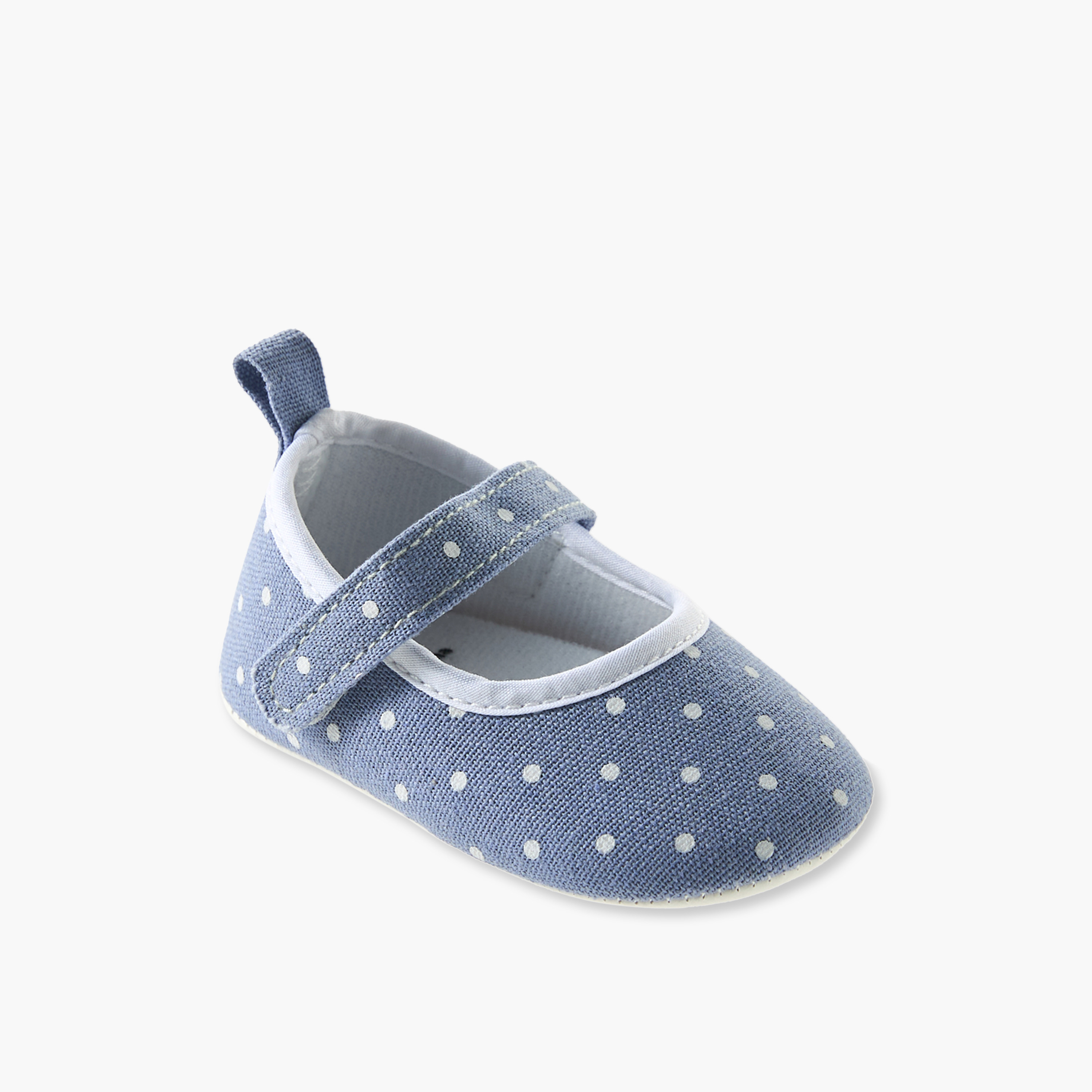 Juniors Booties with Hook and Loop Closure-baby-girls-shoes-booties-image-2