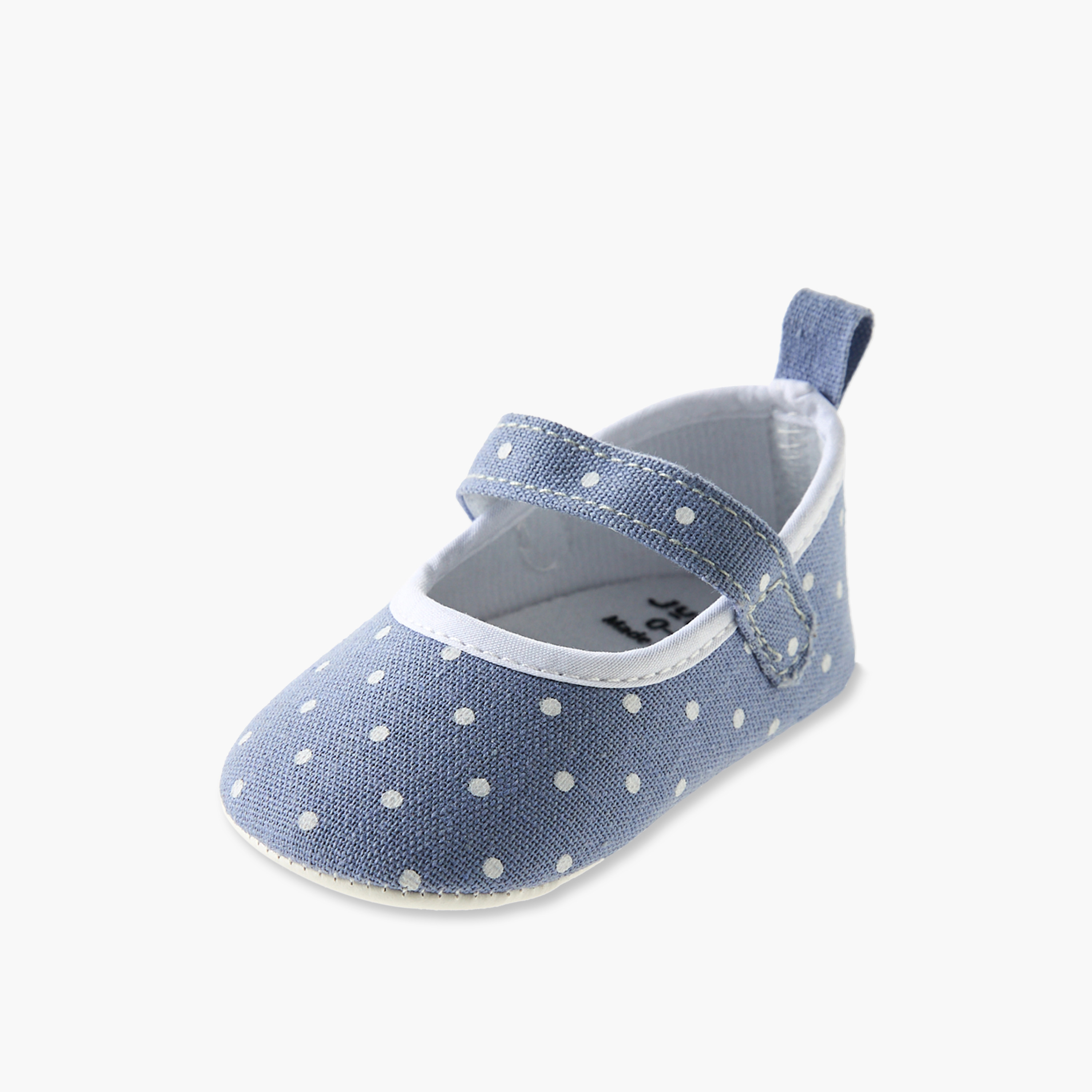 Juniors Booties with Hook and Loop Closure-baby-girls-shoes-booties-image-3
