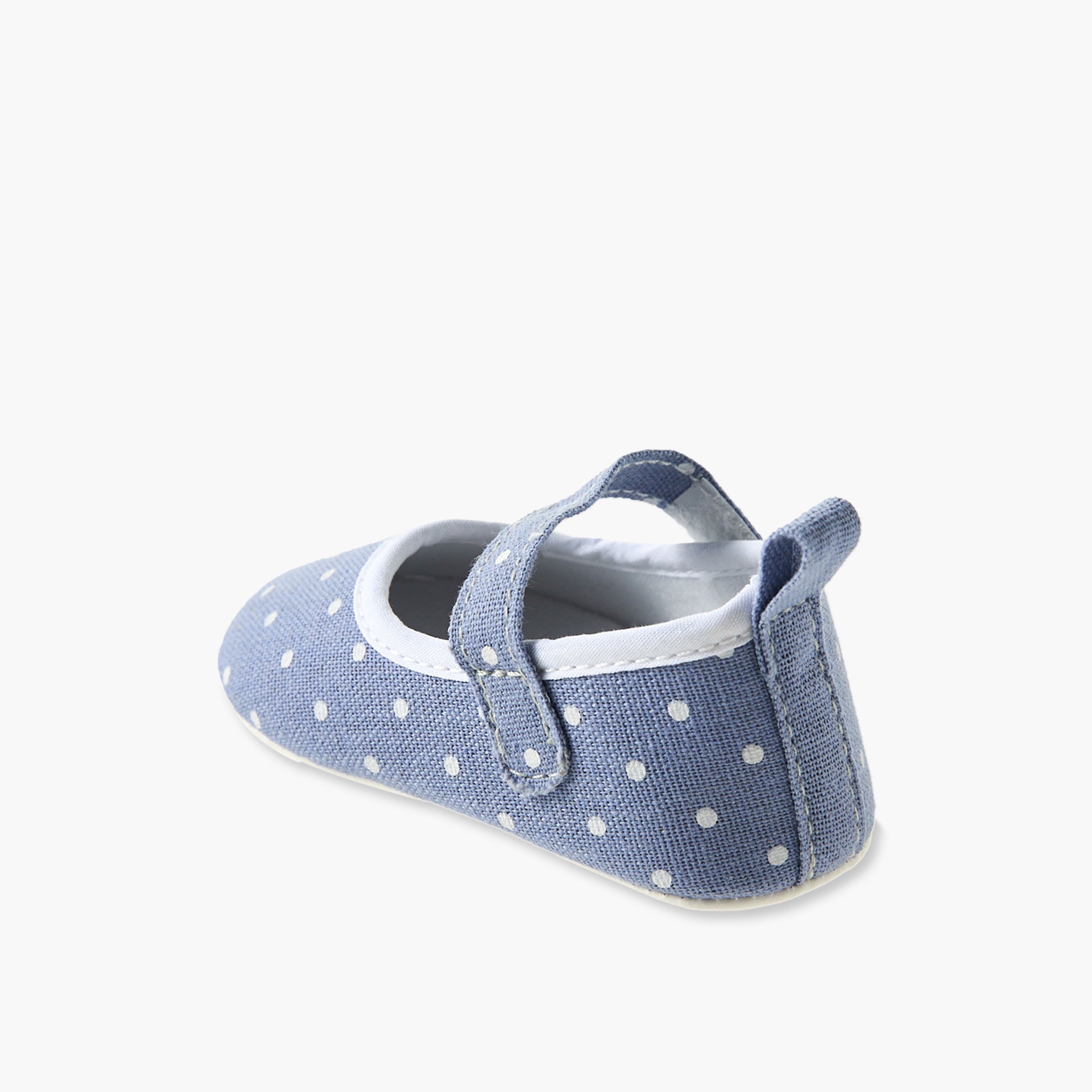 Juniors Booties with Hook and Loop Closure-baby-girls-shoes-booties-image-4