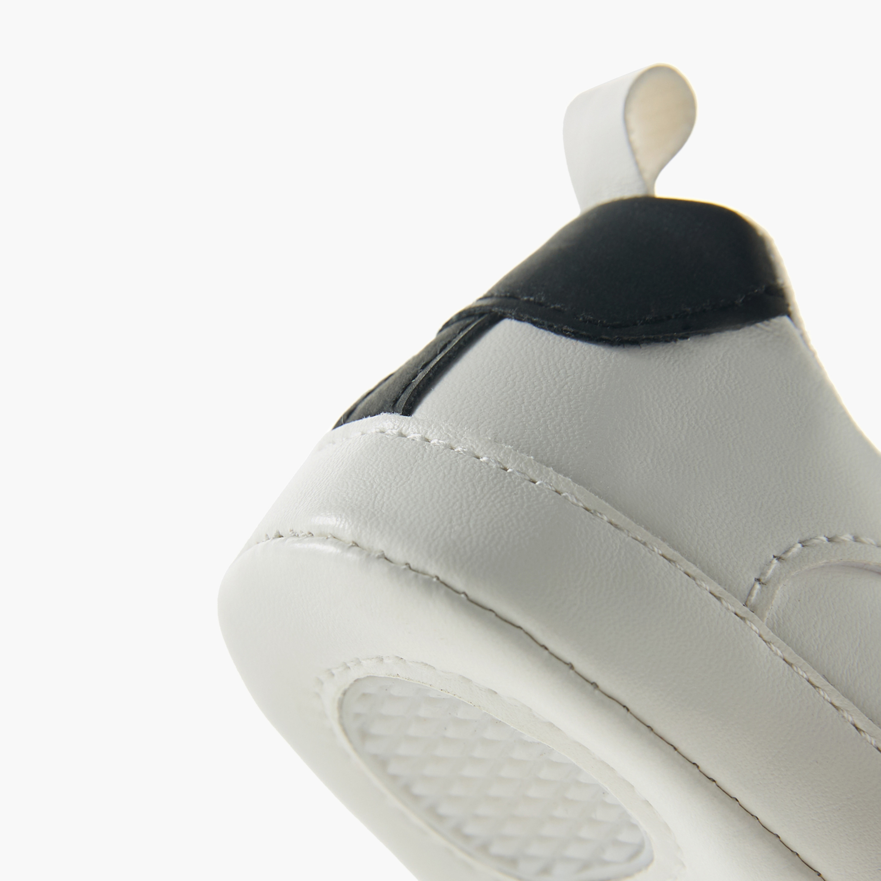 Juniors Booties with Lace-Up Design, Colourblock-baby-boys-shoes-booties-image-7