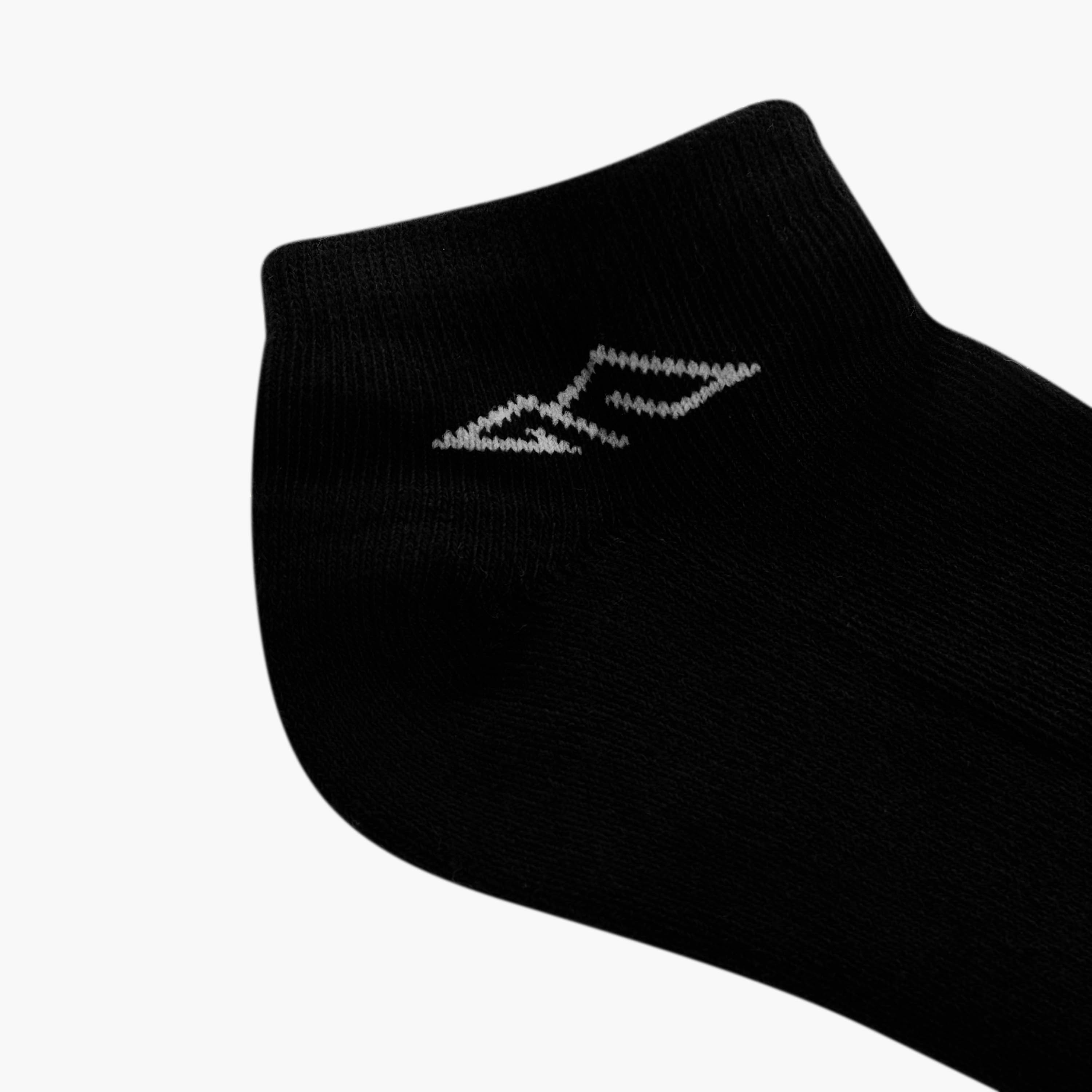 جوارب رياضية مبطنة طول الكاحل بطبعات الشعار من أوكلان من شو إكسبرس - طقم من 5 أزواج-girls-accessories-socks-image-3
