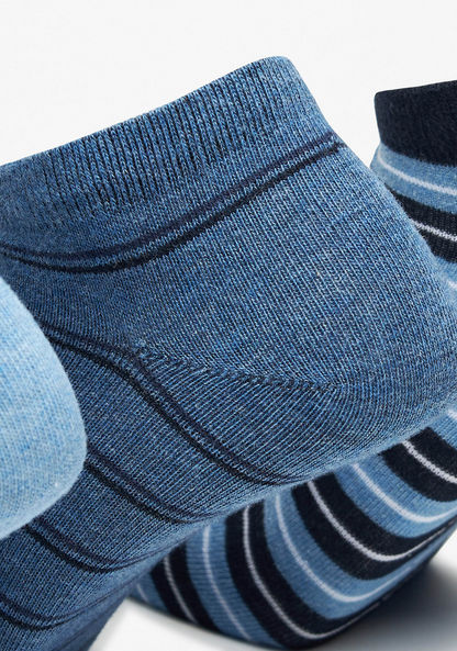 Printed Ankle Length Socks - Set of 5-Men%27s Socks-image-1
