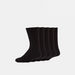 Solid Calf Length Socks - Set of 5-Men%27s Socks-thumbnailMobile-1