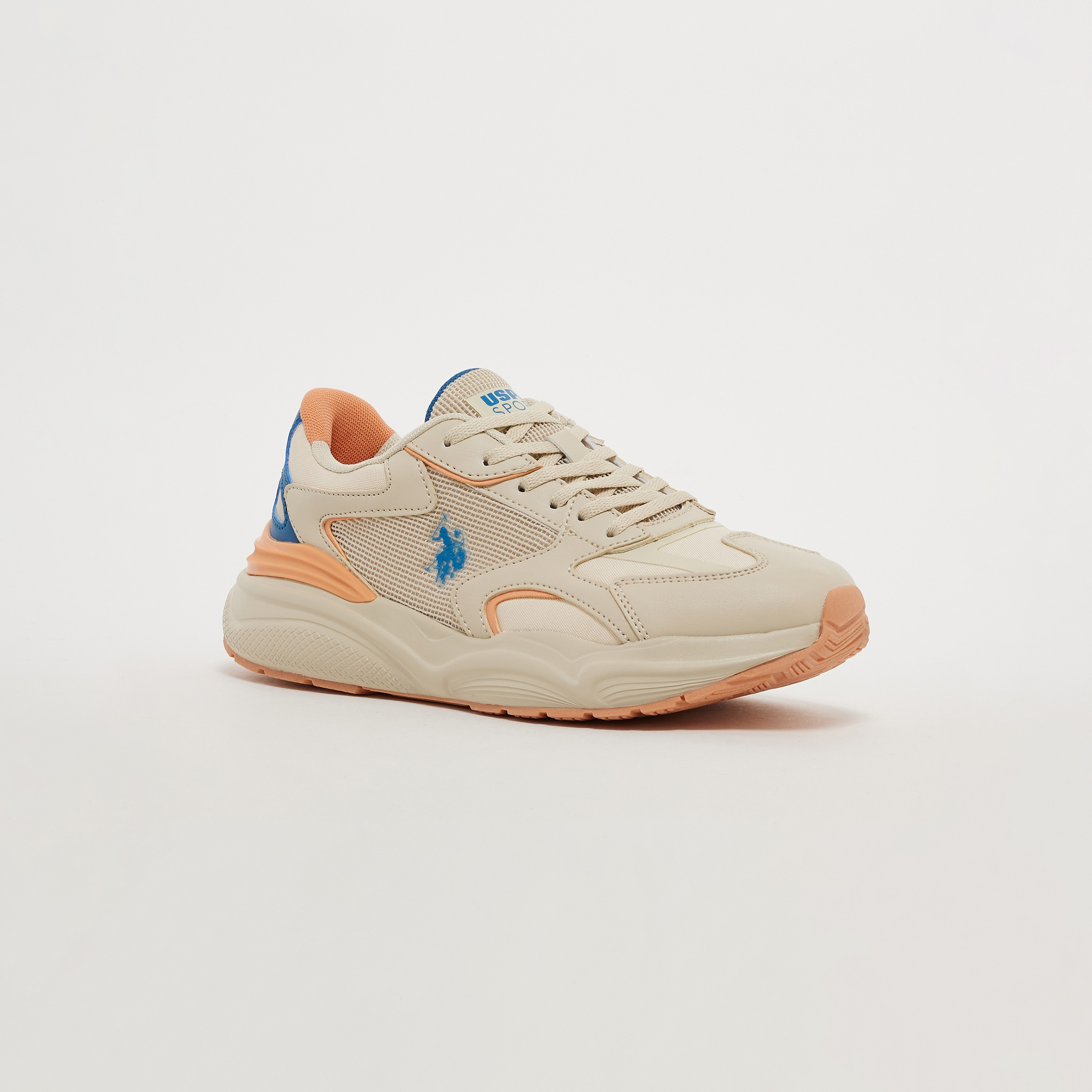 U.S. Polo Assn Buttercup Unisex Low Top Lace-Up Sneakers-women-shoes-sneakers-image-1