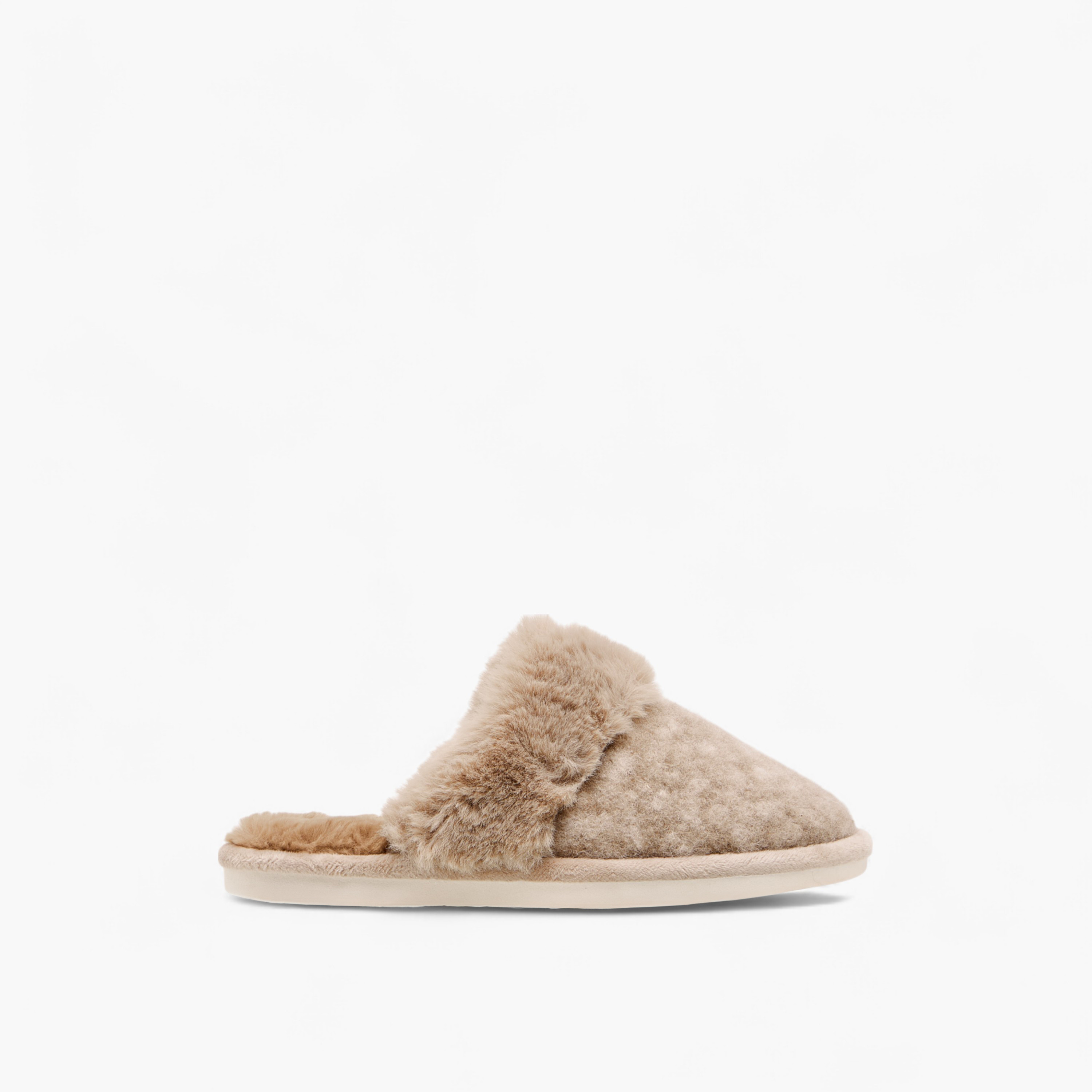 Le Confort Closed Toe Faux Fur Bedroom Slippers-women-shoes-bedroomslippers-image-2