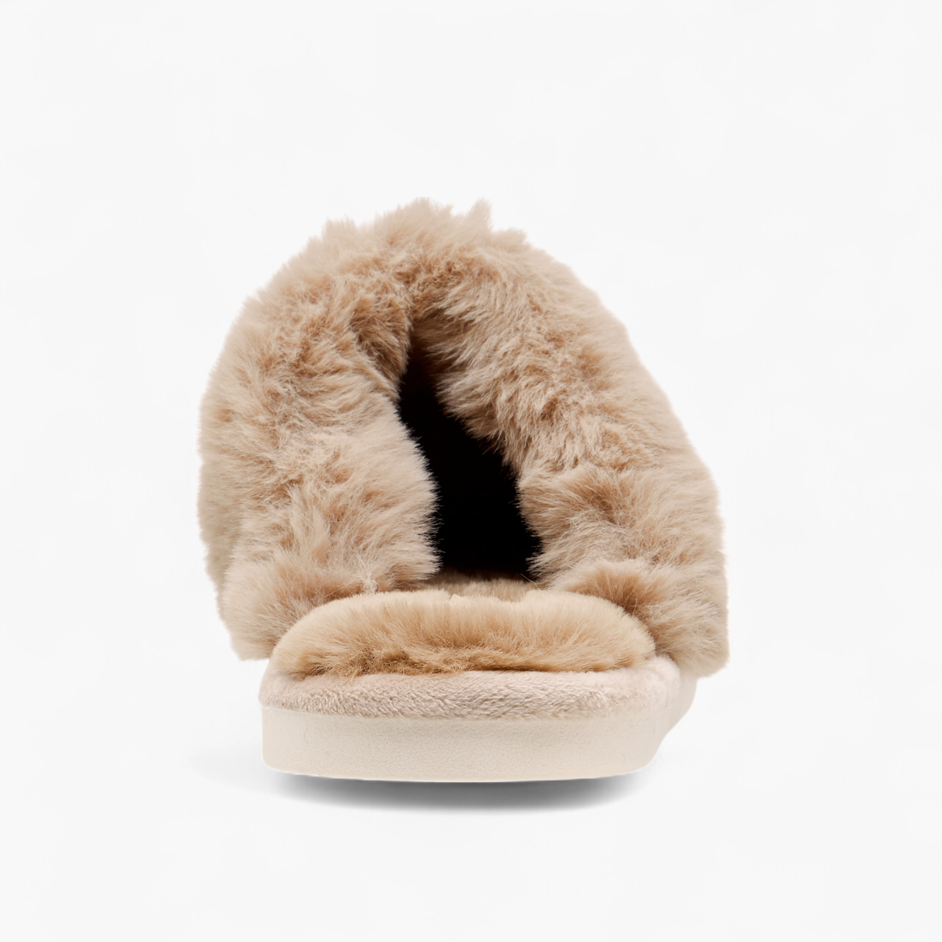 Le Confort Closed Toe Faux Fur Bedroom Slippers-women-shoes-bedroomslippers-image-4