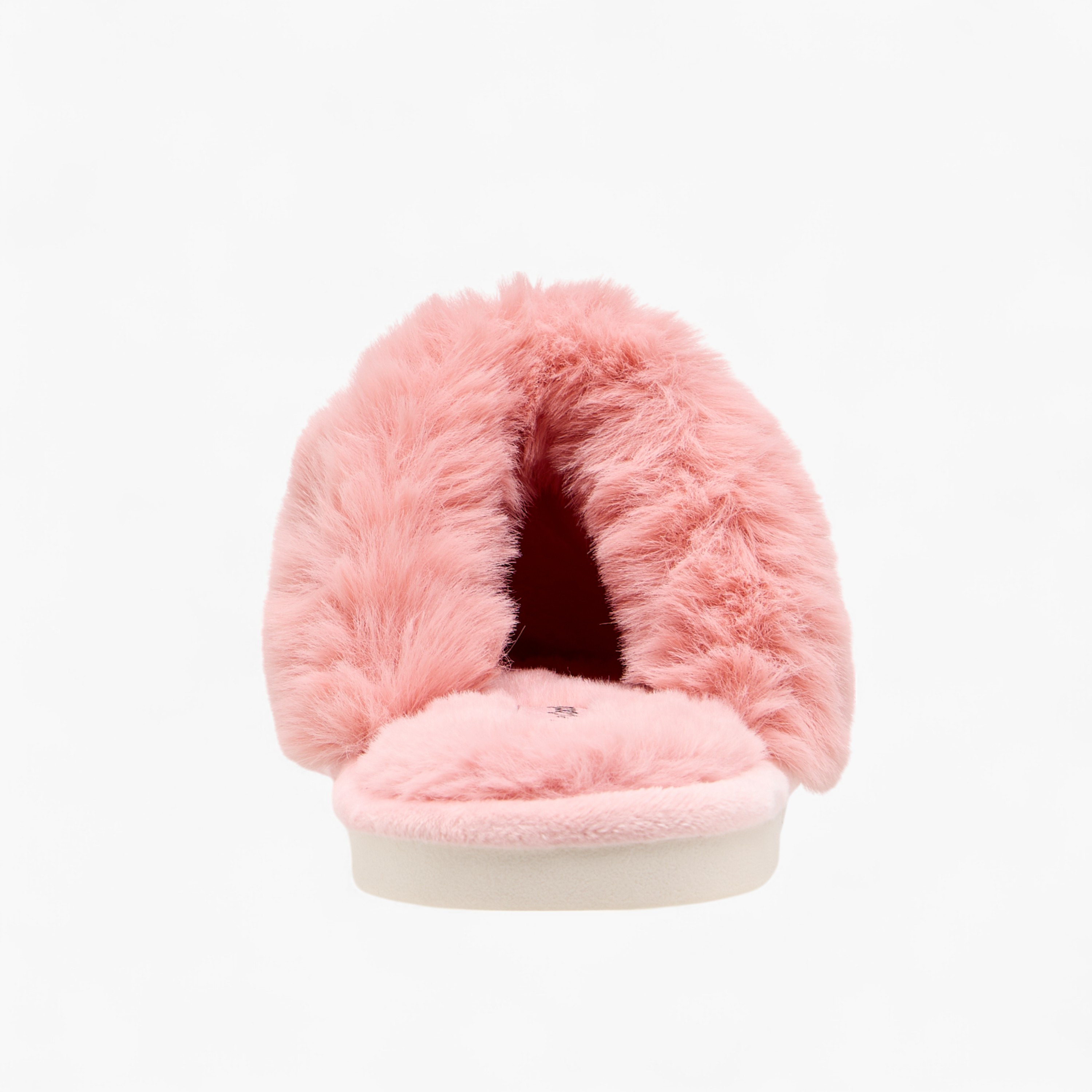 شبشب غرفة نوم فرو صناعي بمقدمة مغلقة من لو كونفورت-women-shoes-bedroomslippers-image-4