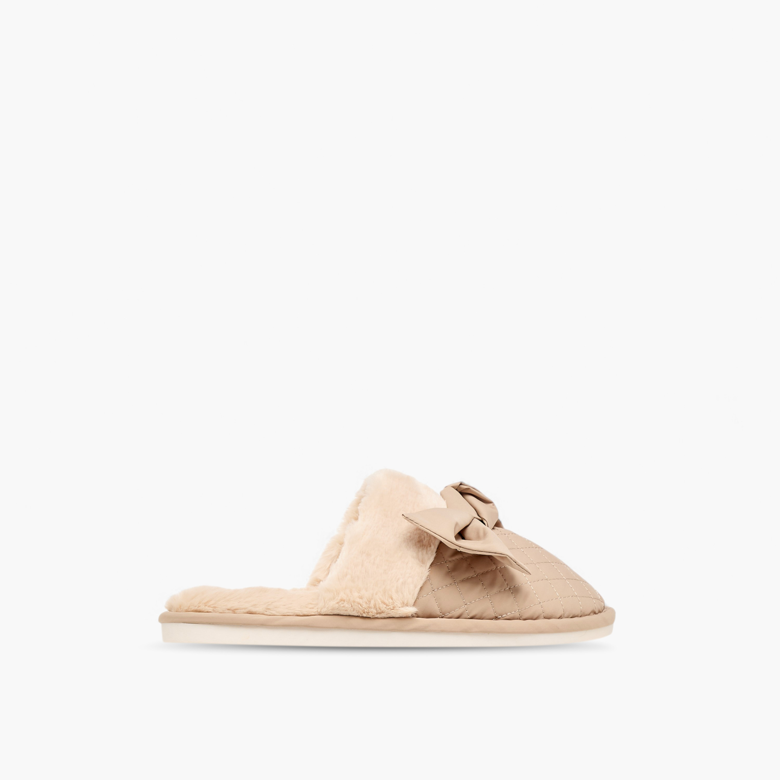 شبشب غرفة نوم مبطن بزينة فيونكة للنساء من لو كونفورت-women-shoes-bedroomslippers-image-2