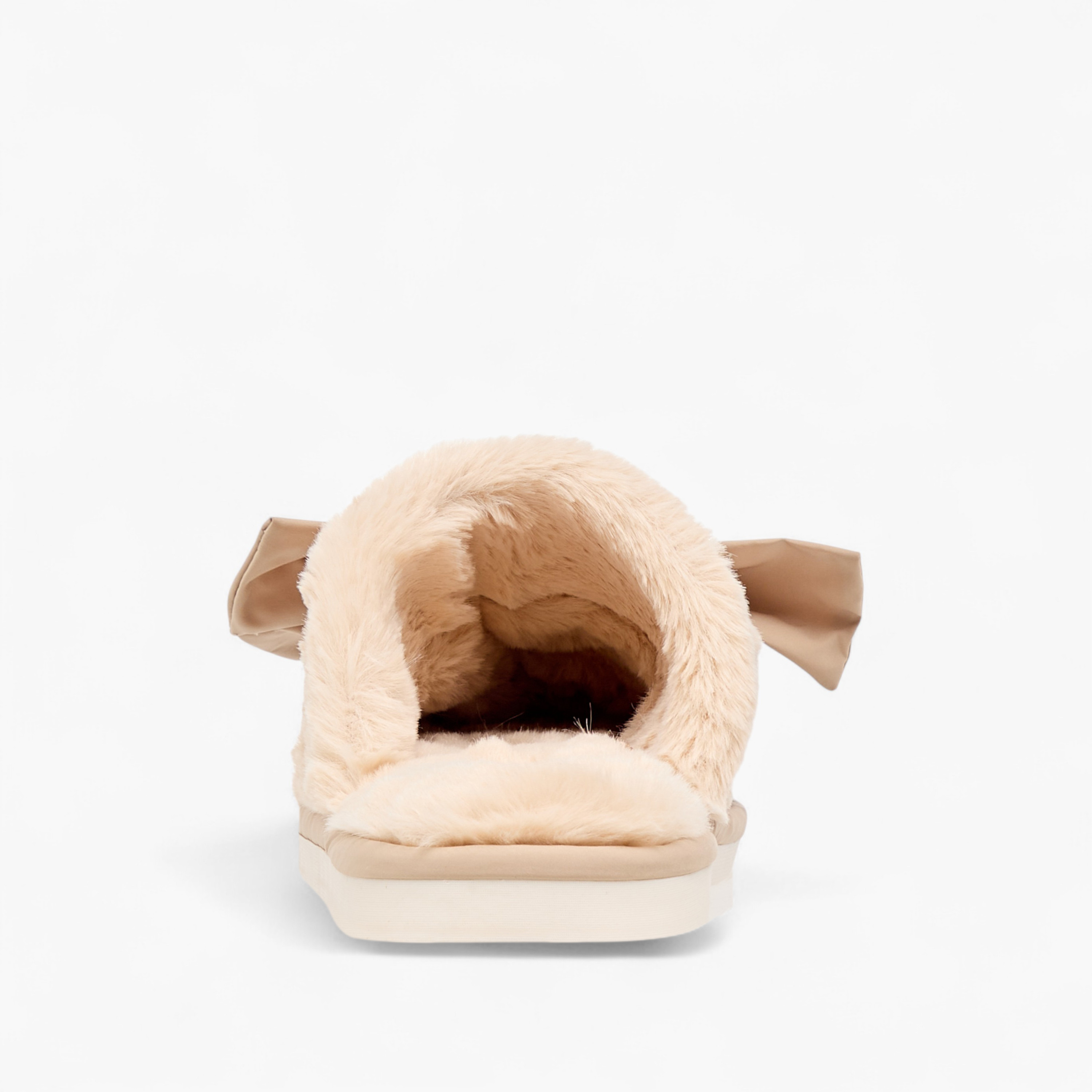 شبشب غرفة نوم مبطن بزينة فيونكة للنساء من لو كونفورت-women-shoes-bedroomslippers-image-4