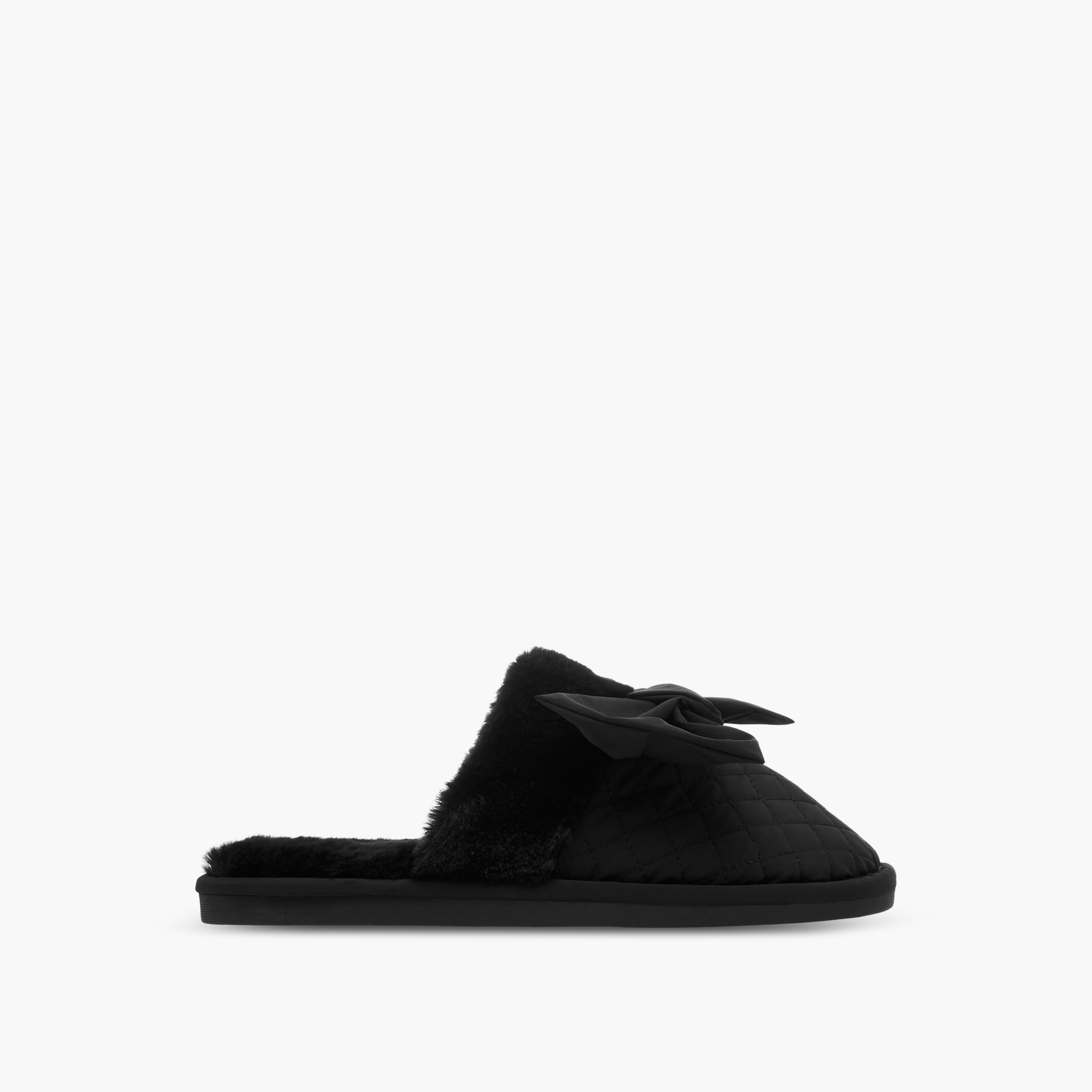 شبشب غرفة نوم مبطن بزينة فيونكة للنساء من لو كونفورت-women-shoes-bedroomslippers-image-2