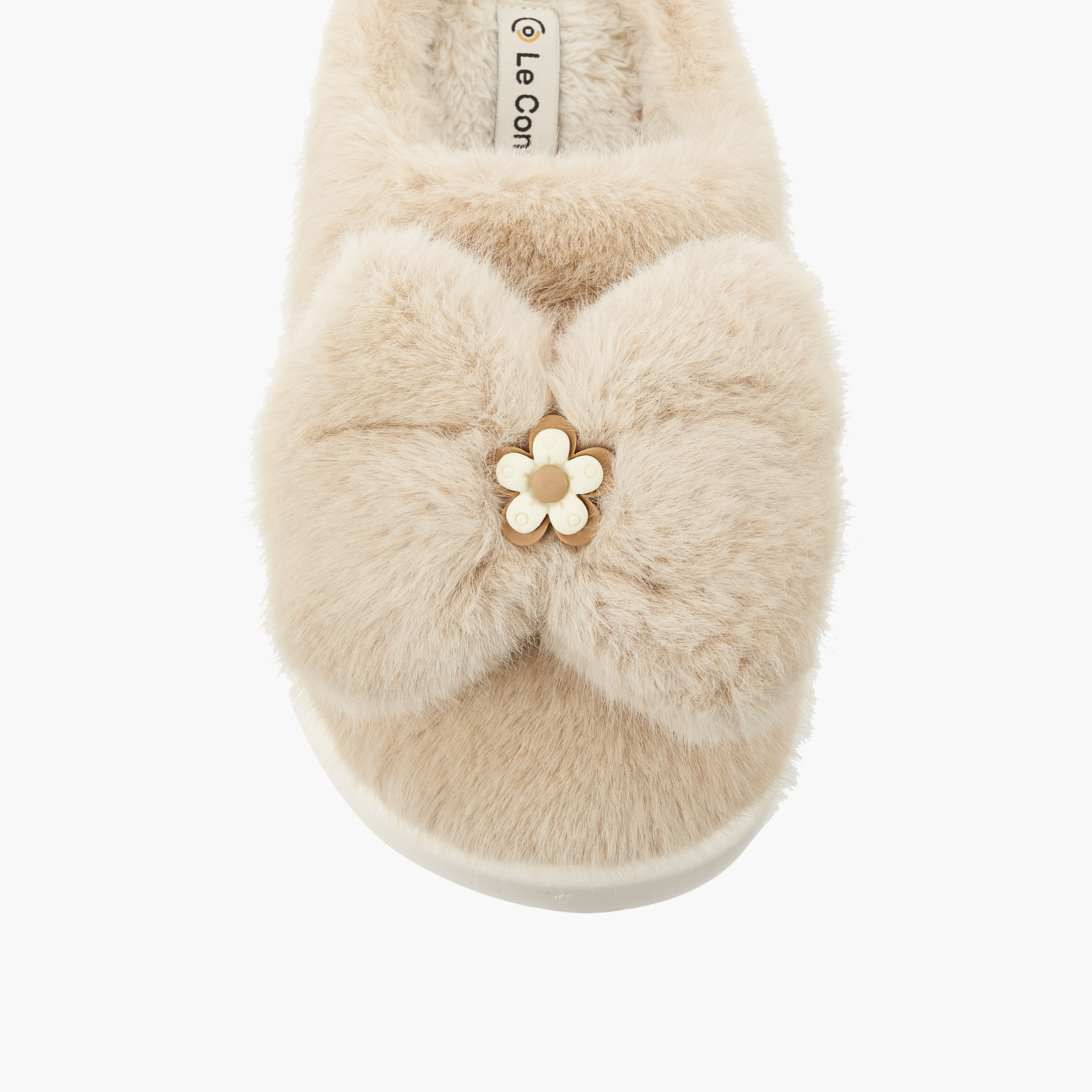 شبشب منزلي بتزيينات زهور للنساء من لو كونفورت-women-shoes-bedroomslippers-image-4
