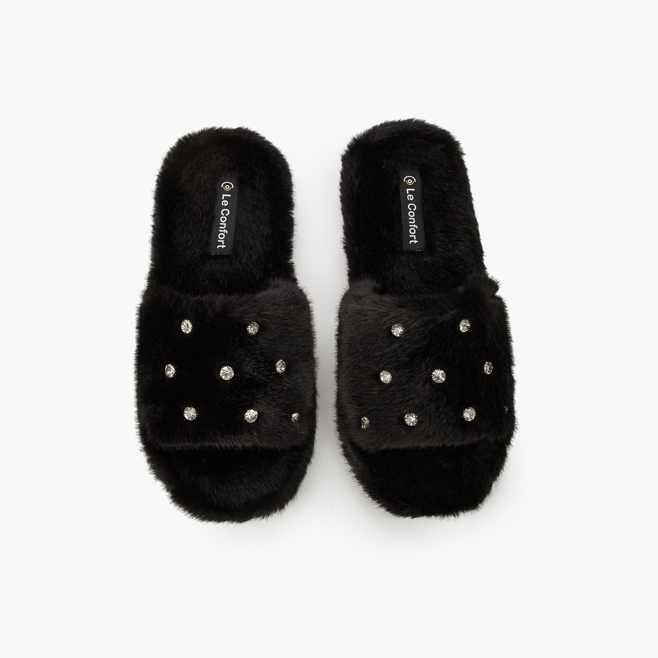 Le Confort Women Embellished Bedroom Slides-women-shoes-bedroomslippers-image-1