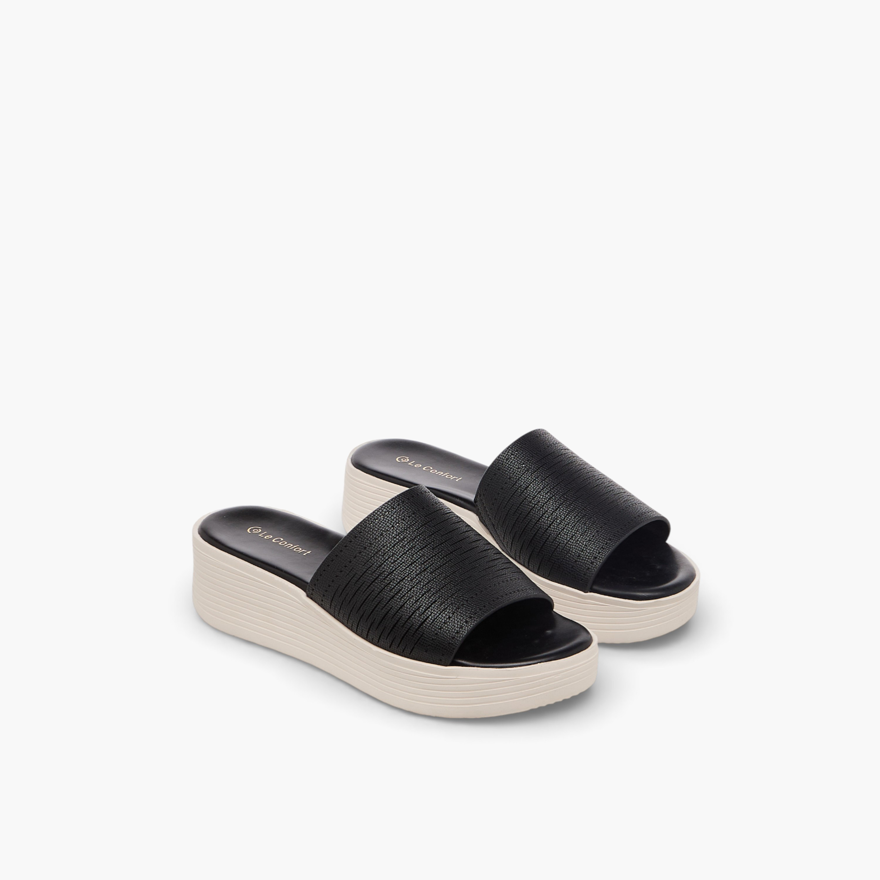 صندل بكعب فلاتفورم للنساء من لو كونفورت-women-shoes-sandals-heeled-image-1