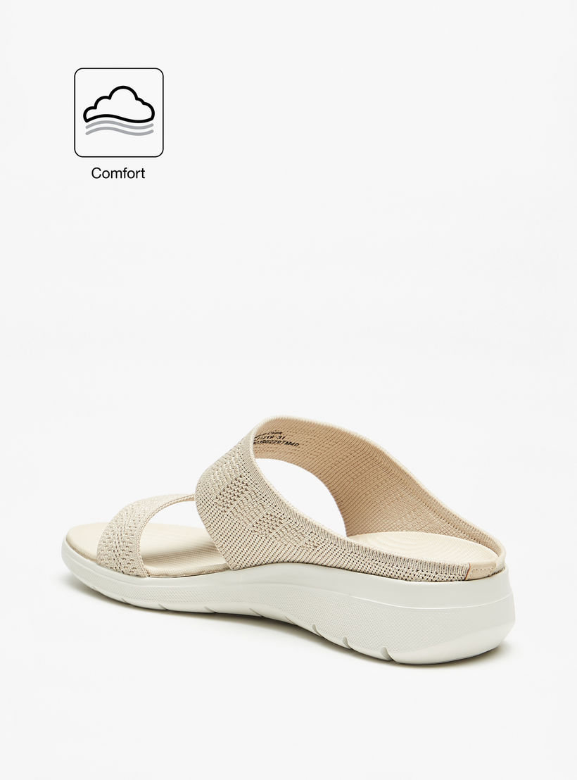 Flora Bella Textured Slip-On Comfort Sandals-women-shoes-sandals-heeled-image-2