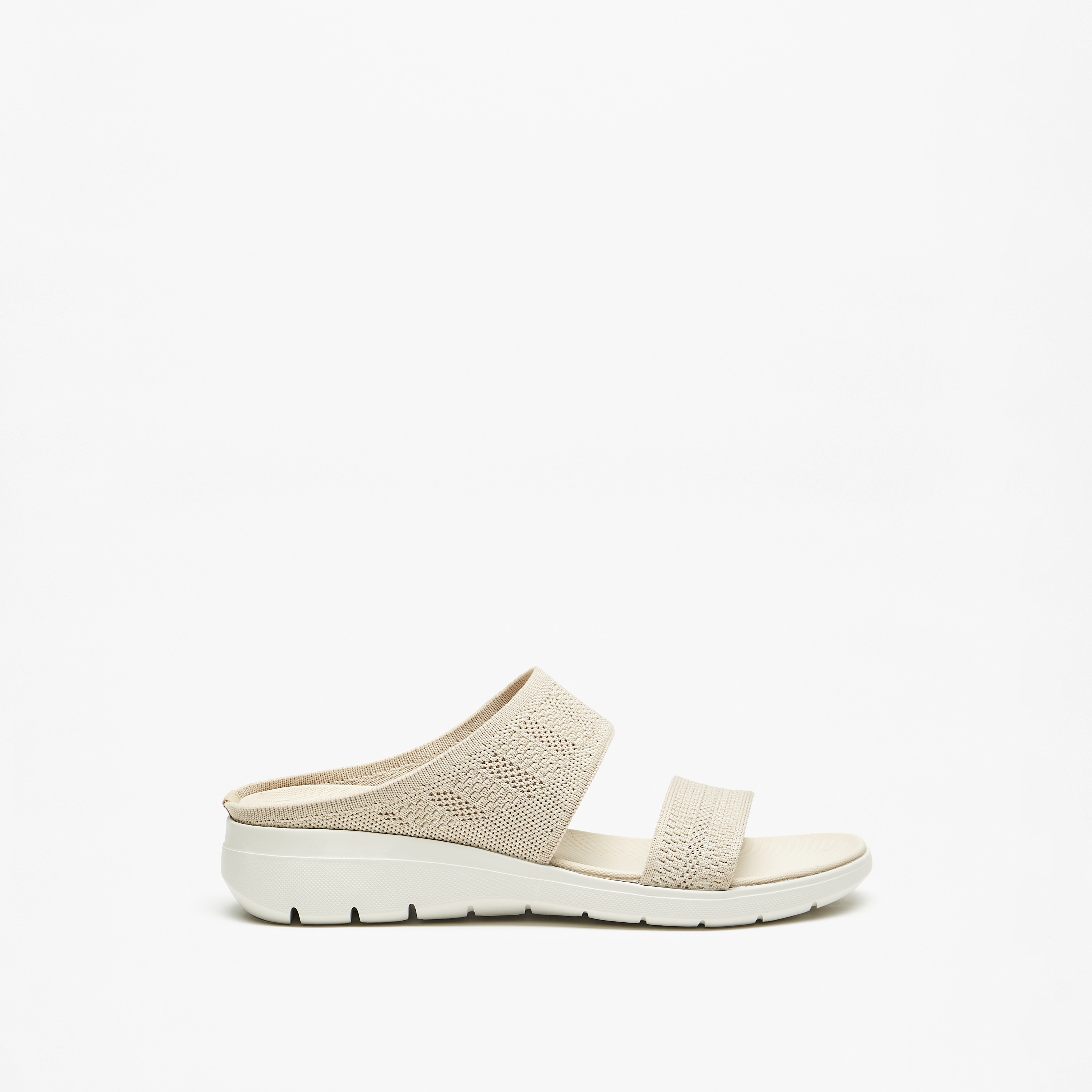 Flora Bella Textured Slip-On Comfort Sandals-women-shoes-sandals-heeled-image-3