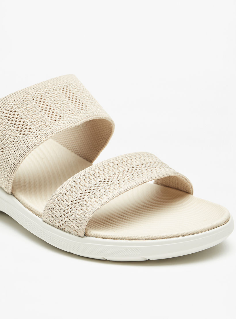 Flora Bella Textured Slip-On Comfort Sandals-women-shoes-sandals-heeled-image-5