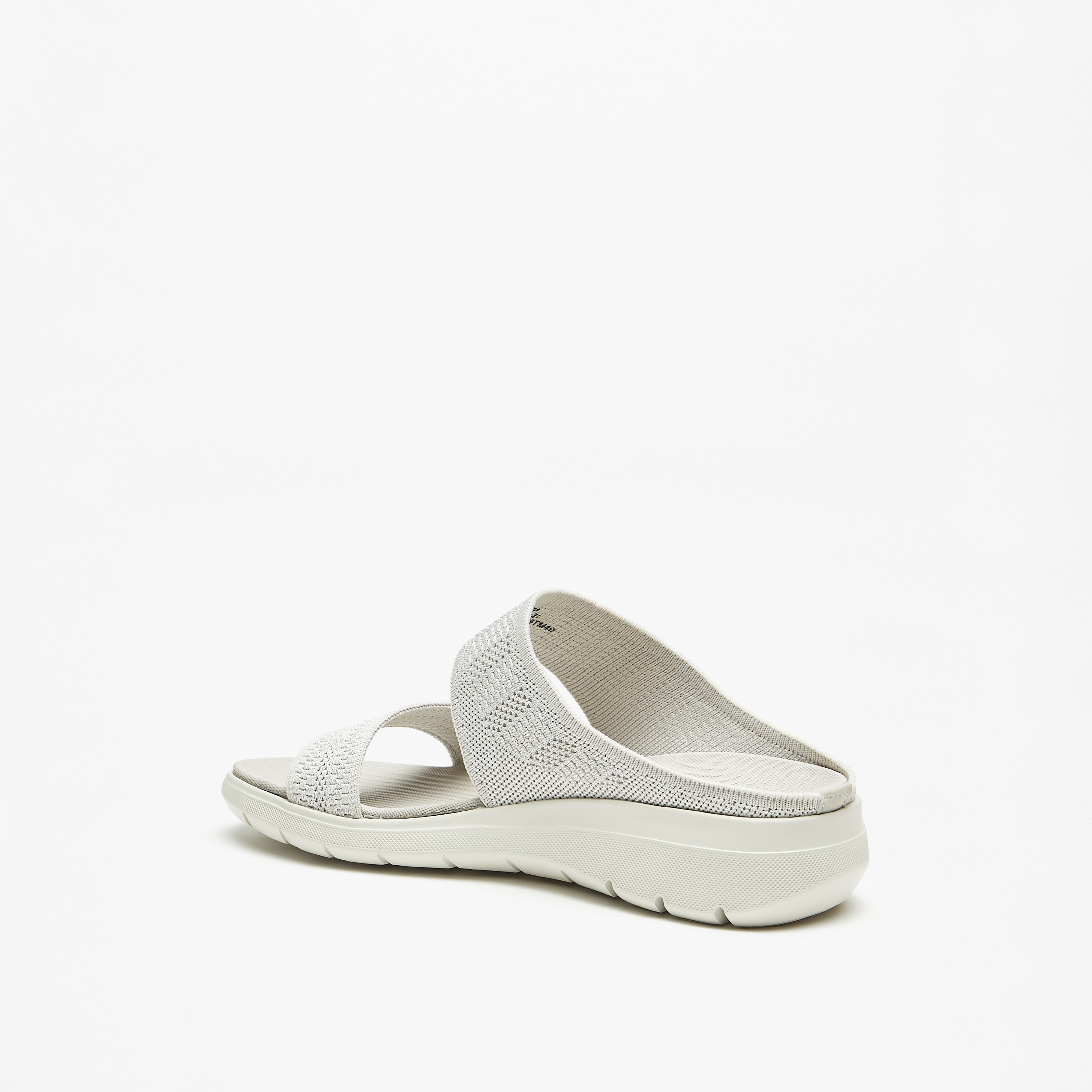 Flora Bella Textured Slip-On Comfort Sandals-women-shoes-sandals-heeled-image-2