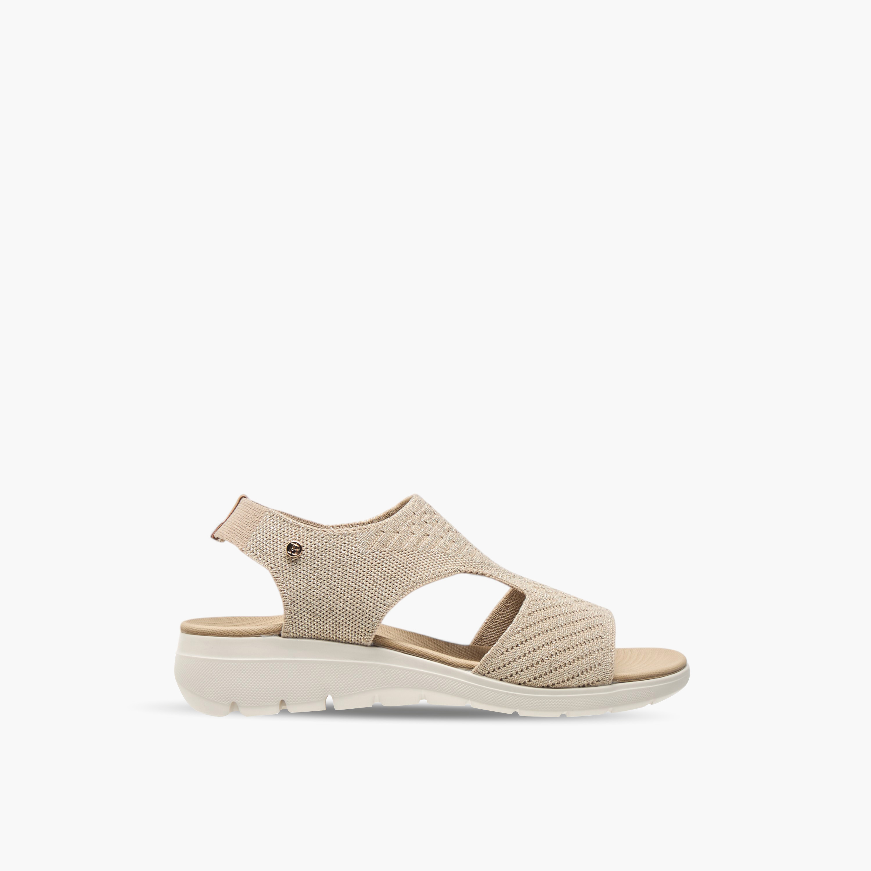 Flora Bella Textured Strap Comfort Sandals with Wedge Heels-women-shoes-sandals-heeled-image-3